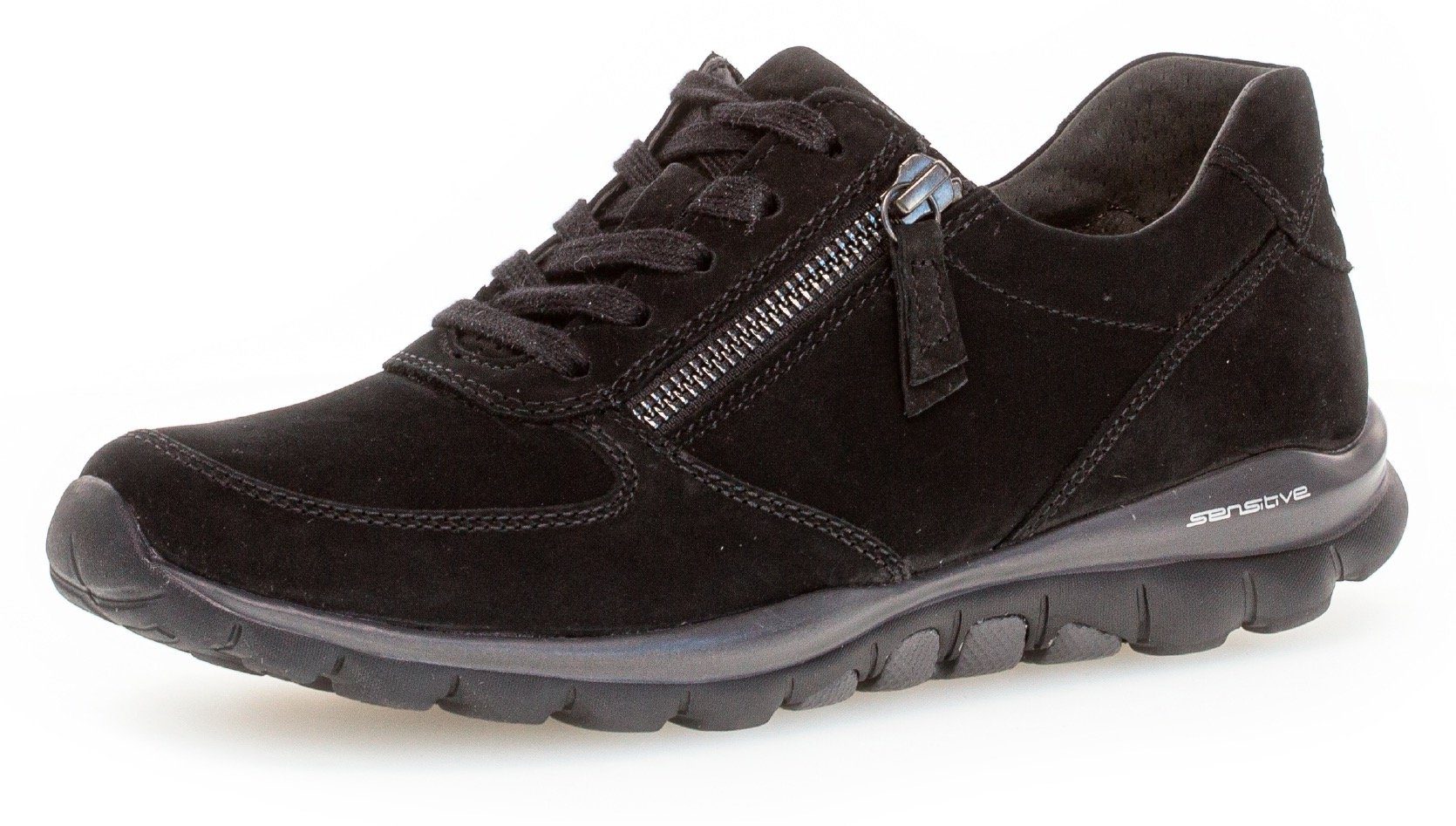 Gabor Rollingsoft Sneaker mit herausnehmbarem OPTIFIT-Wechselfußbett schwarz