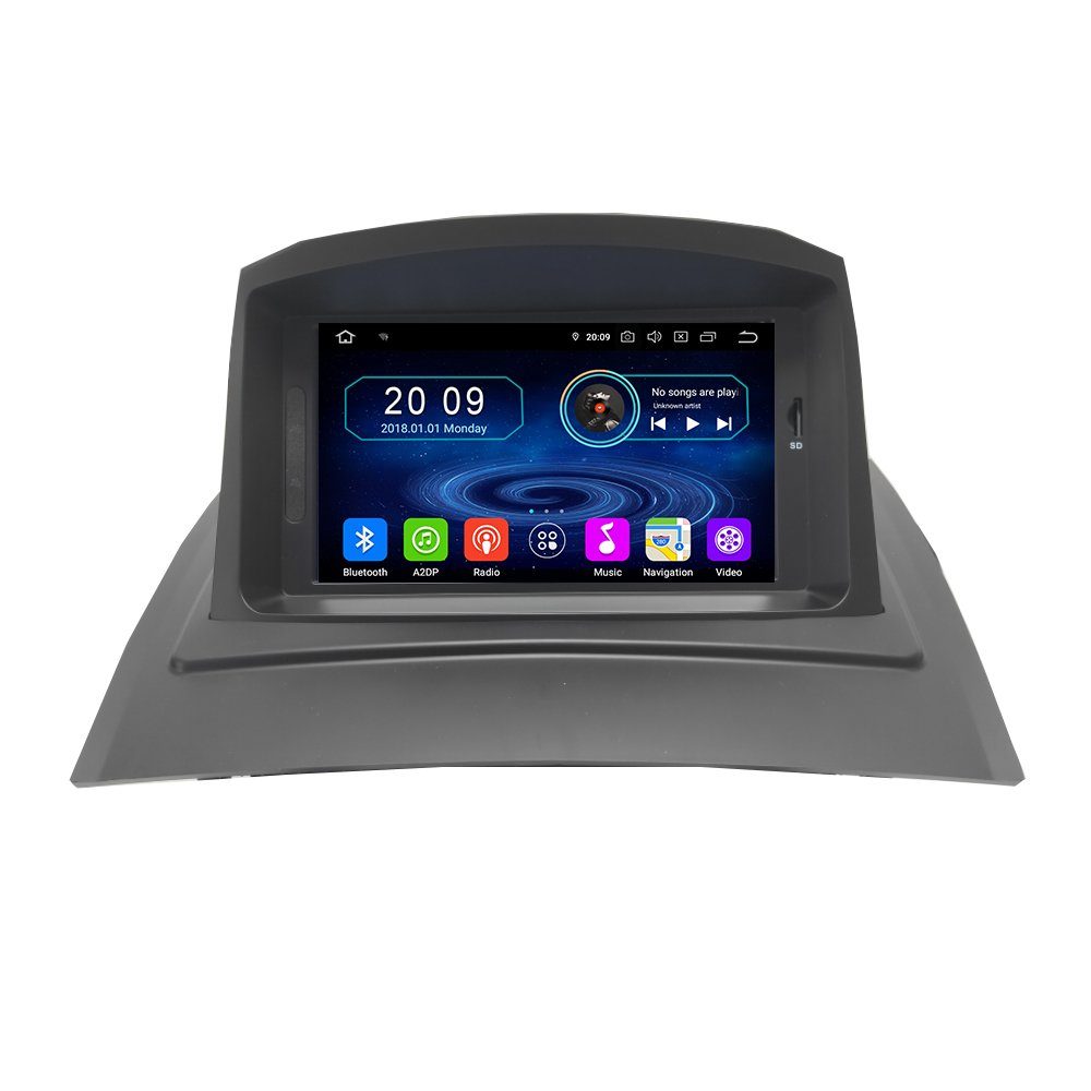TAFFIO Für Renault Megane 2 7" Touchscreen Android Autoradio GPS Bluetooth  Einbau-Navigationsgerät