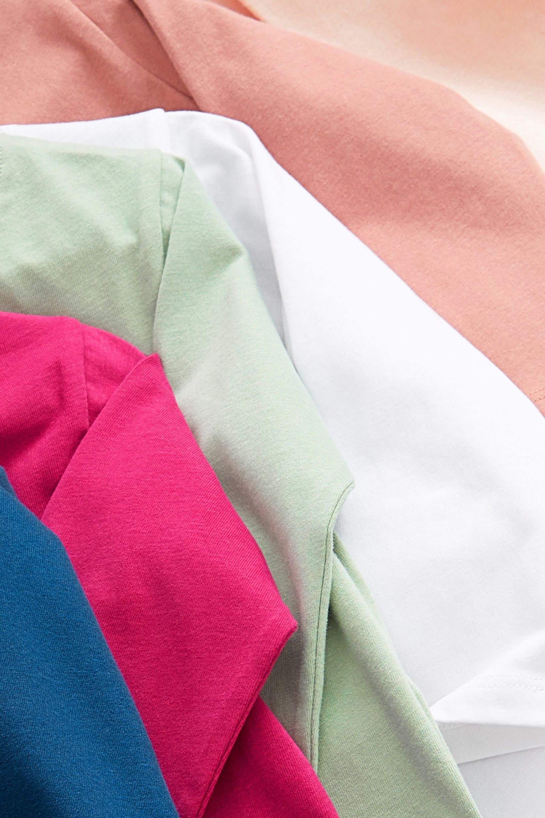 Multicolour 7er-Pack Next (7-tlg) Langarmshirts Langarmshirt