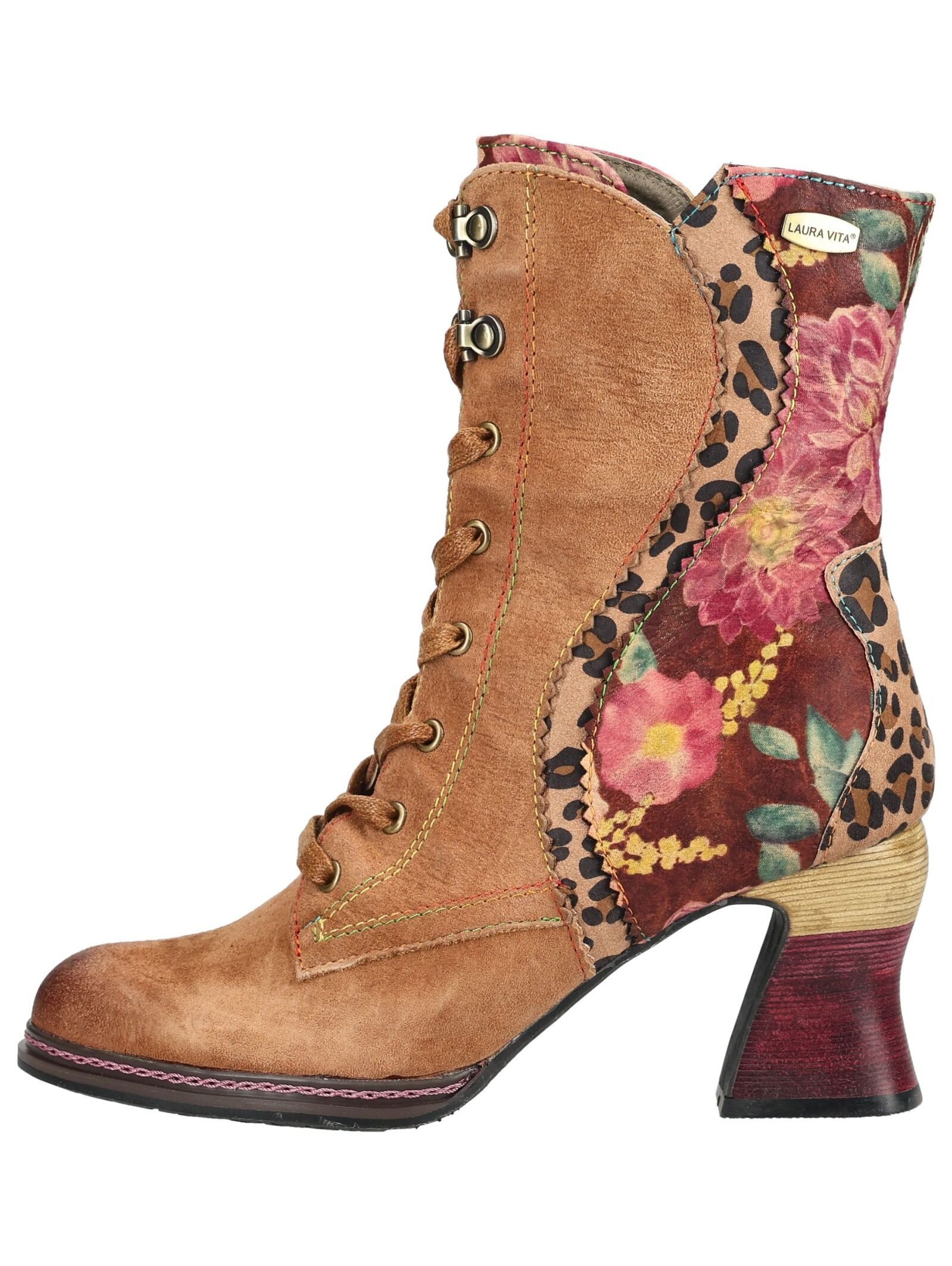 LAURA VITA LAURA VITA Stiefelette Leder/Textil Schnürstiefelette