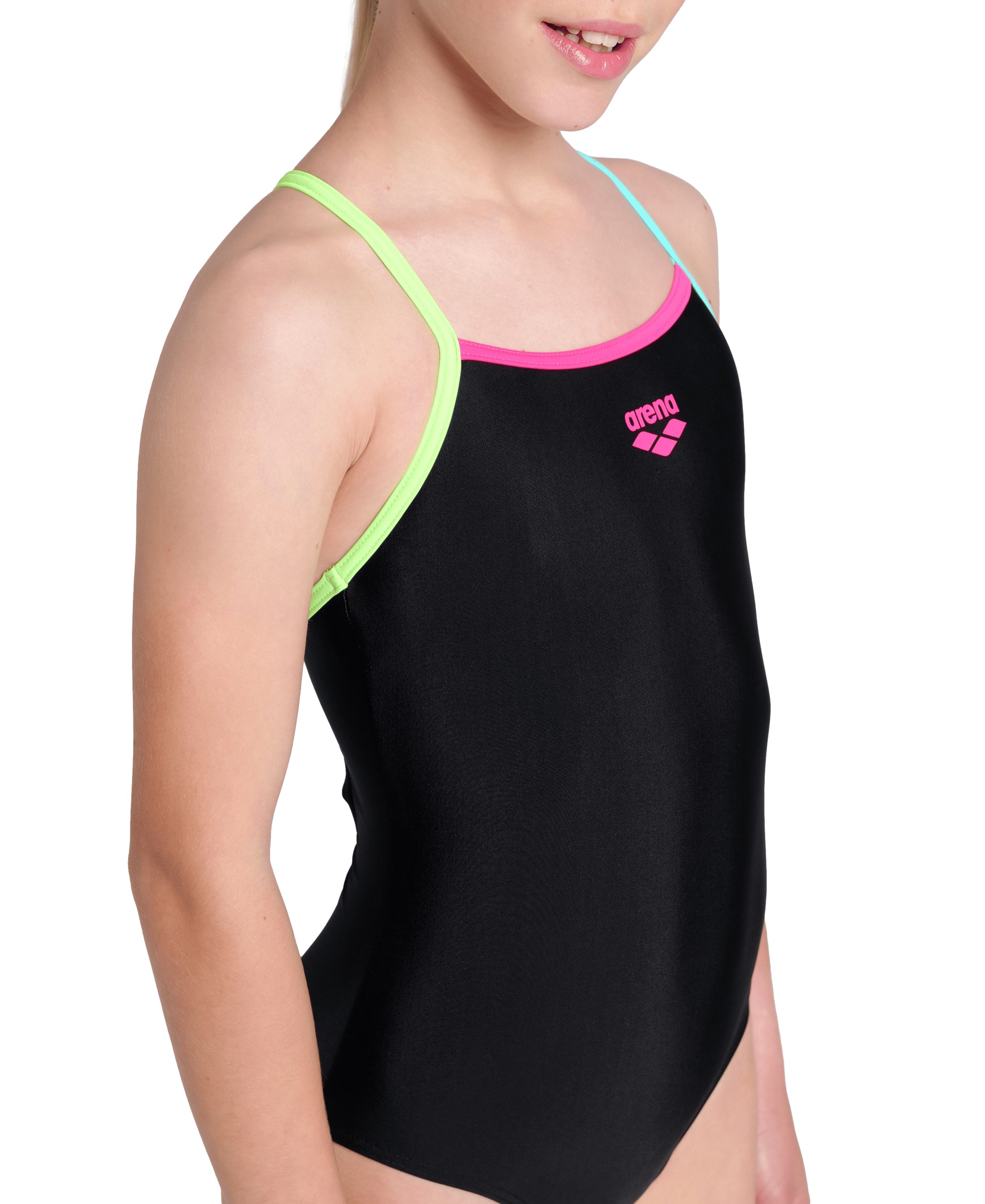 Arena Badeanzug GIRL'S ARENA SWIMSUIT LIGHT DROP SOLID für Mädchen (1-St)