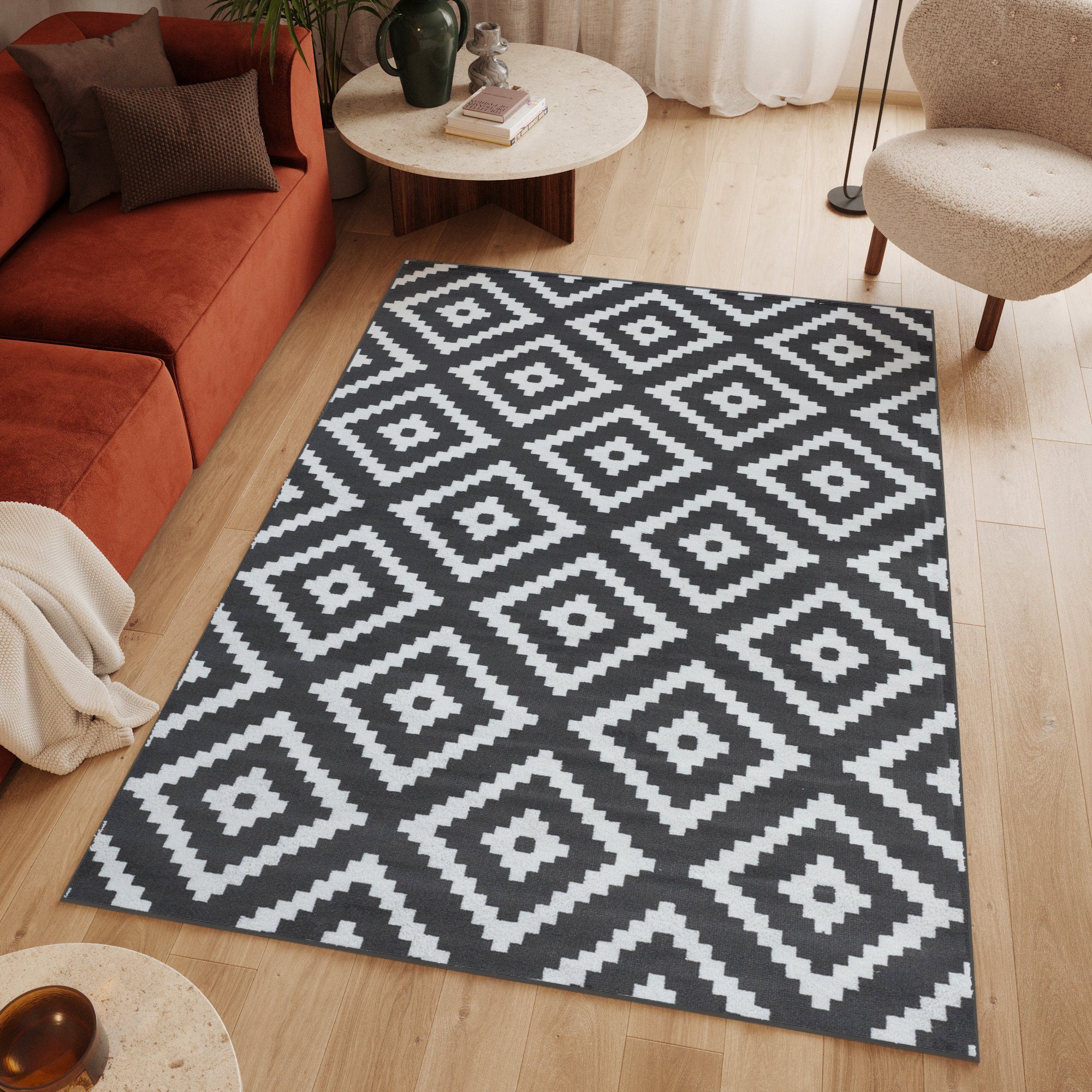 Tapiso Teppich LUXURY, rechteckig, Höhe: 8 mm, Wohnzimmer, Schlafzimmer günstig online kaufen