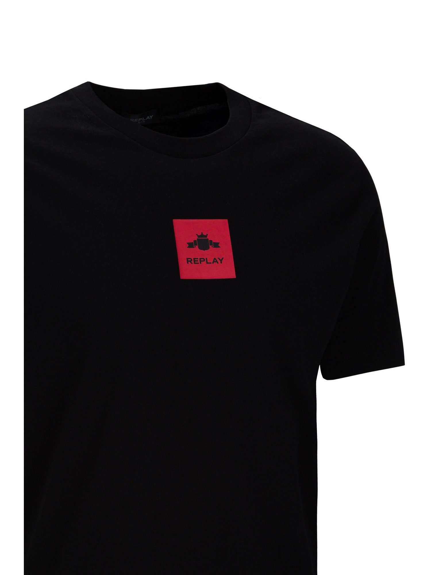 Replay T-Shirt Frontlogo Red