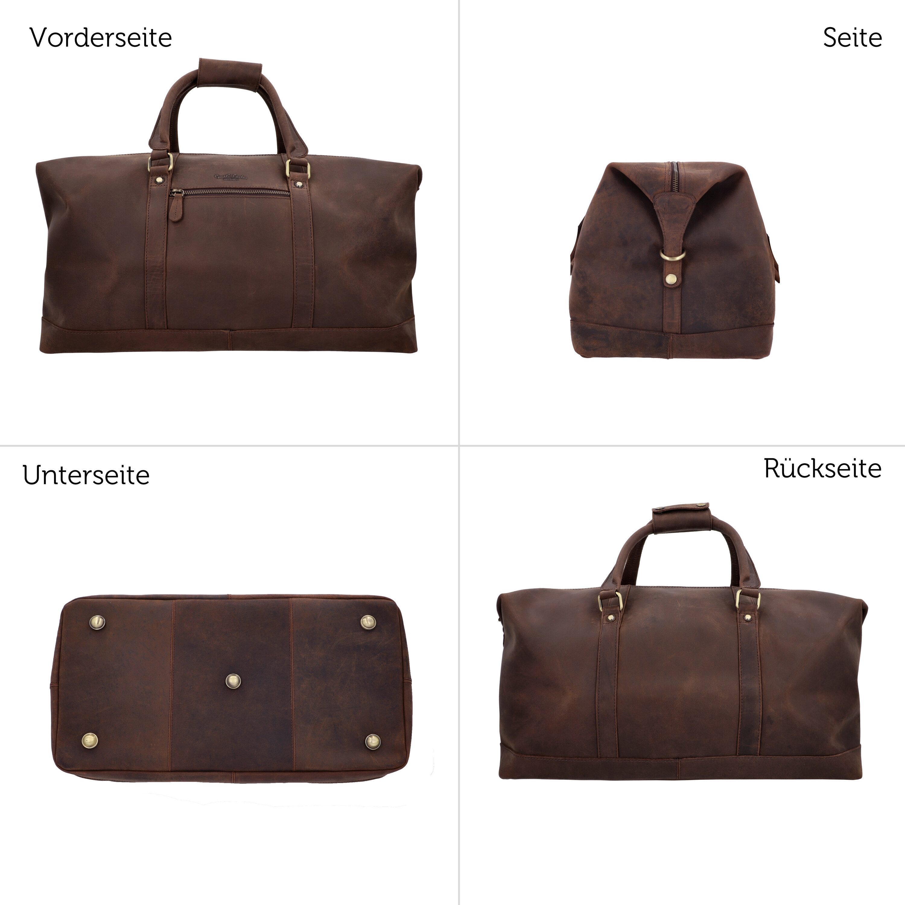 Gusti Leder Shopper Gusti Leder Reisetasche Ruben (1-tlg)