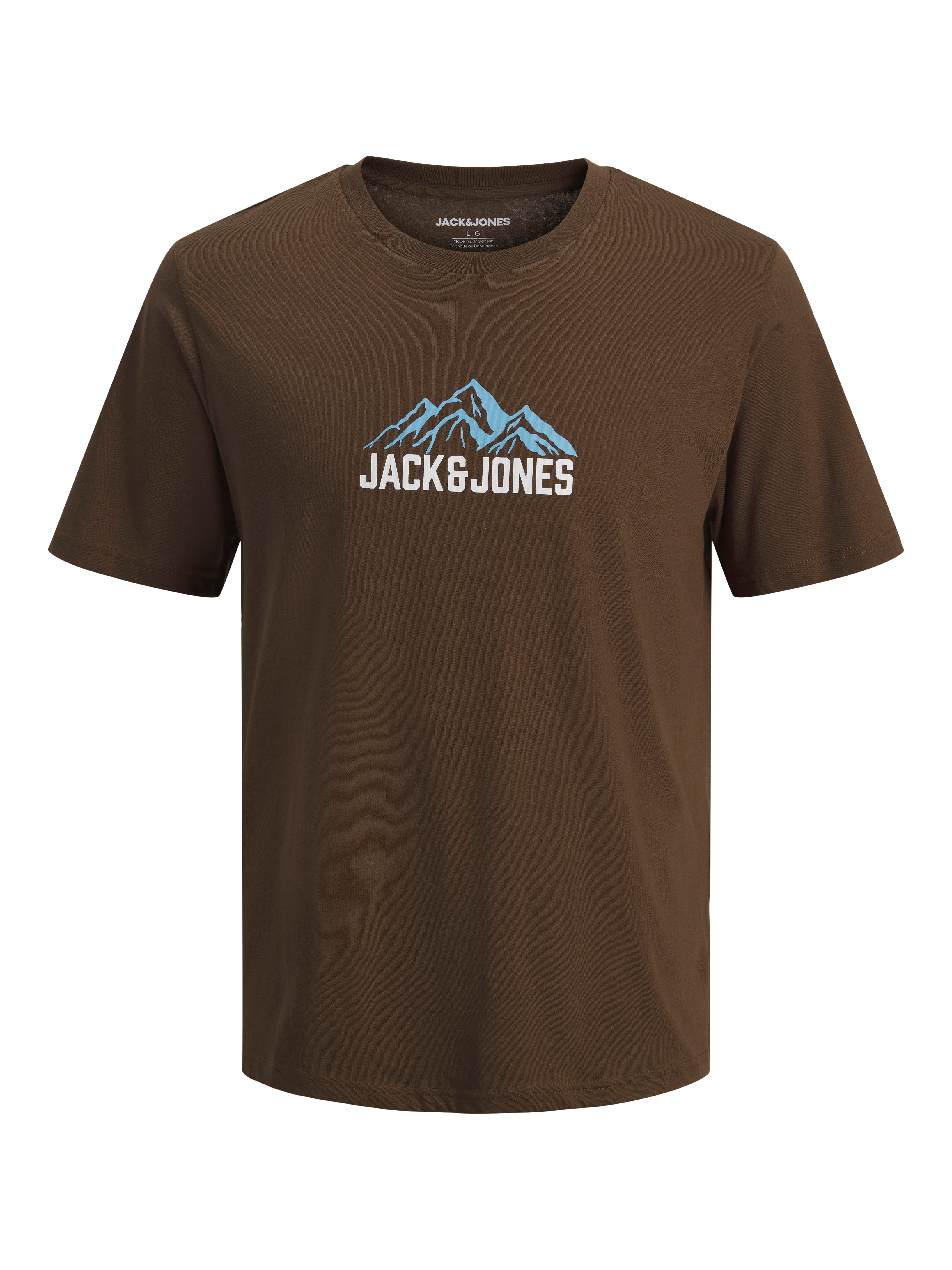 Jack & Jones T-Shirt JJROCHE TEE SS CREW NECK Baumwolle, regular fit – Bild 4 von 5