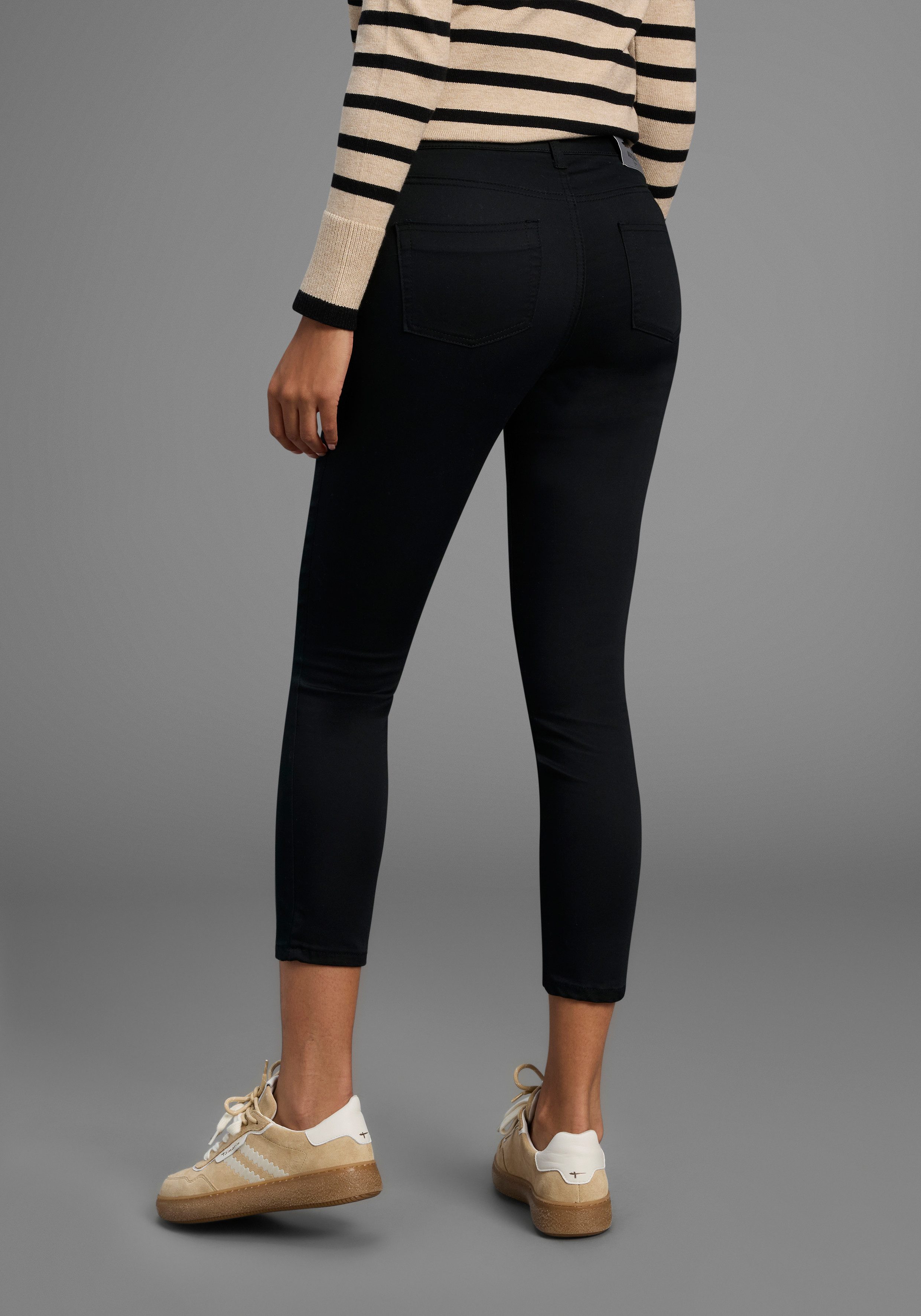 Arizona 7/8-Jeans Shaping eng anliegend, Röhrenjeans, Used-Waschung, High-W günstig online kaufen