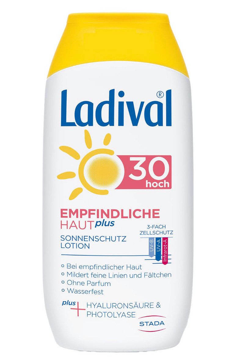 Sonnenschutzcreme Empfindliche Haut Plus Sonnenschutz Lotion LSF 30