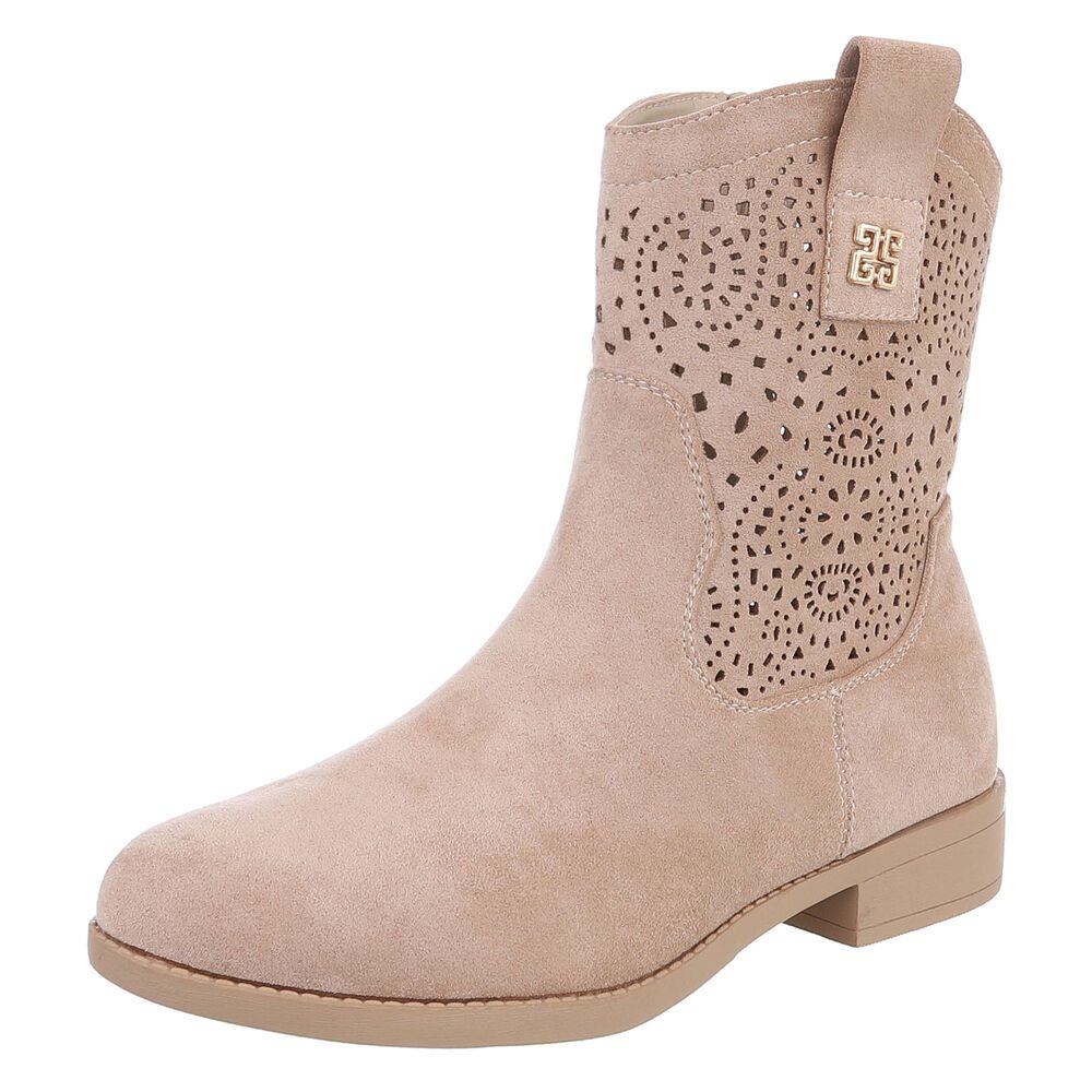 Ital-Design Damen Stiefelette mit elegantem Design und hohem Komfort Sommer günstig online kaufen