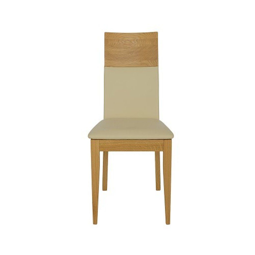 JVmoebel Stuhl, Esszimmerstuhl 1-Sitzer Luxus Holz Sessel handgefertigten Esszimmerstuhl Weiß