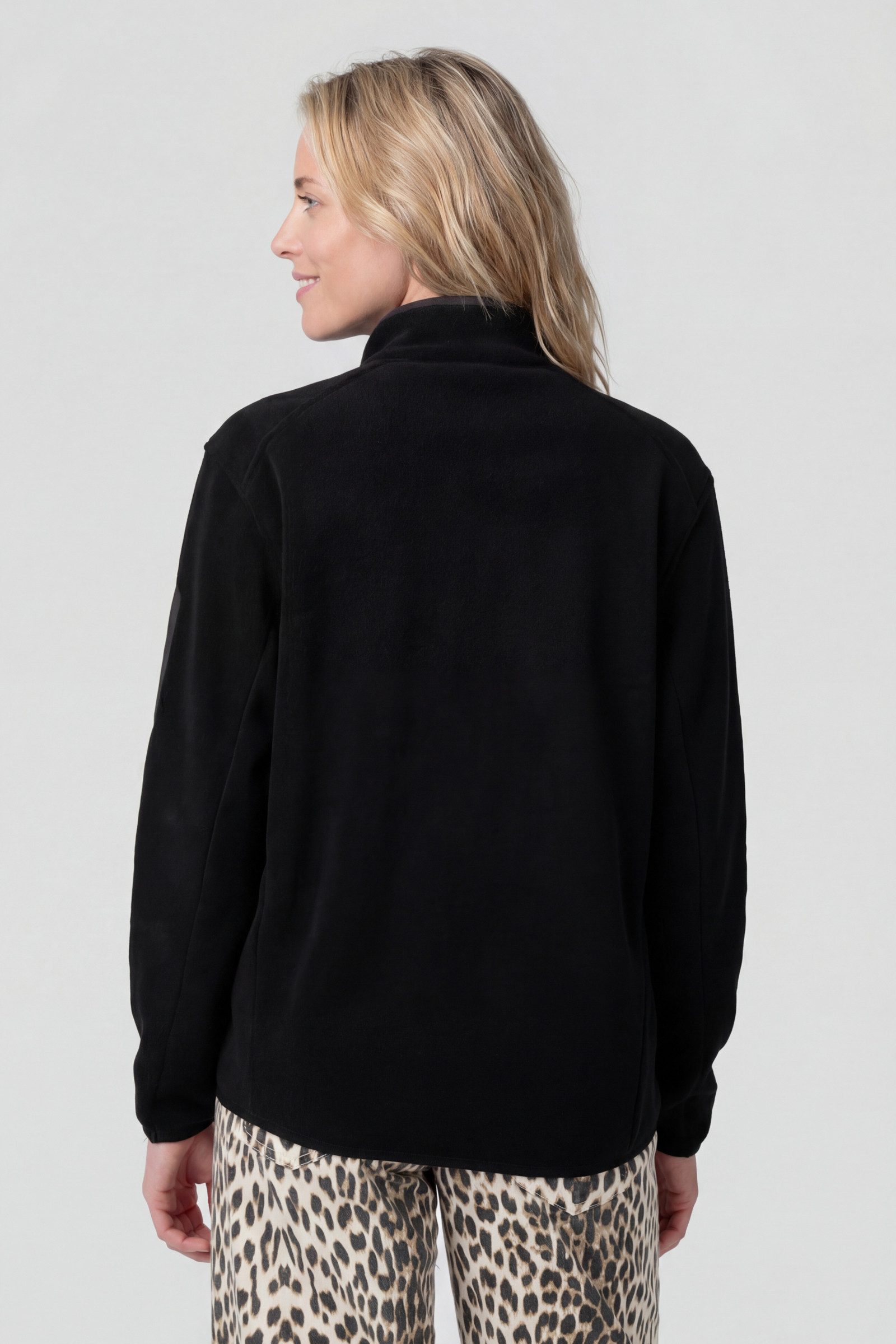 Alife & Kickin Fleecejacke Damen SagaAK F Fleecejacke, Jacke mit Rei§verschlusstasche am €rmel und Stehkragen