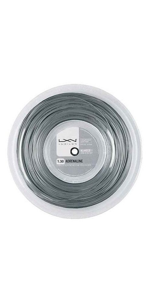 Tennissaite Adrenaline (Haltbarkeit) silber 200m Rolle
