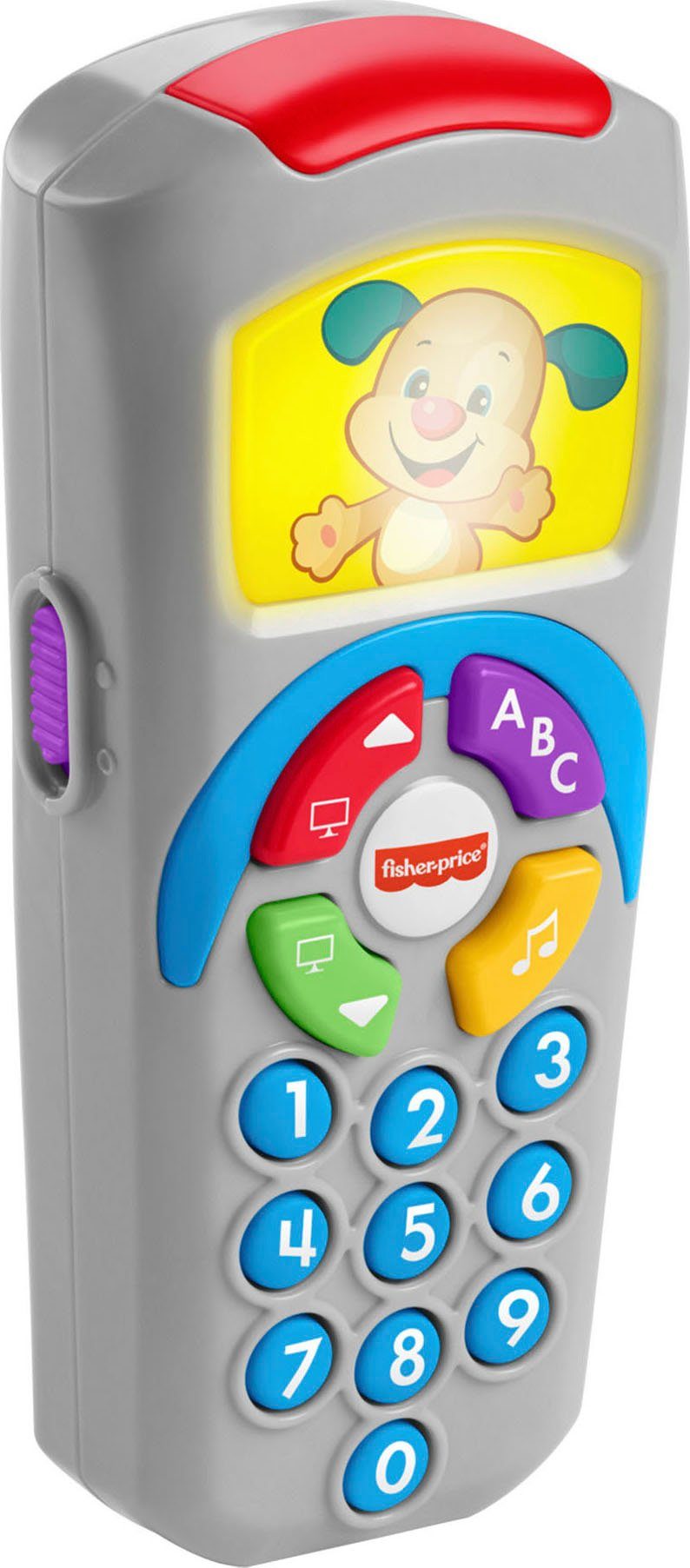 Fisher-Price® Lernspielzeug Lernspaß Hündchen-Fernbedienung, mit Musik und Lichtern