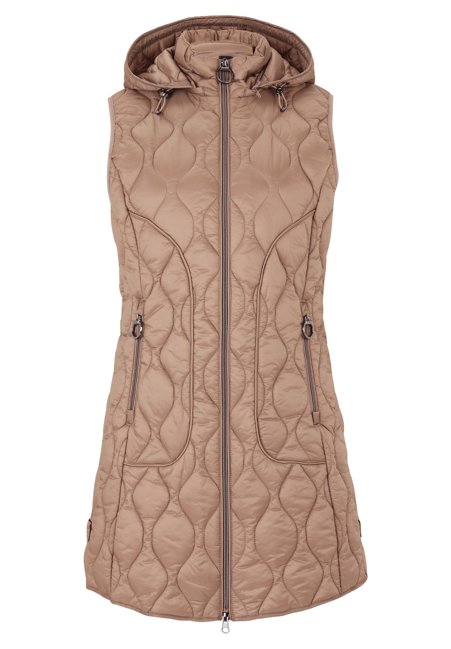 Betty Barclay Strickweste Damen Steppweste mit abnehmbarer Kapuze günstig online kaufen