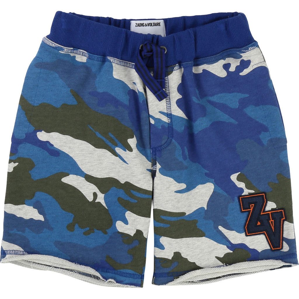 ZADIG & VOLTAIRE Sweatshorts ZADIG & VOLTAIRE Shorts Sweatpants camouflage blau