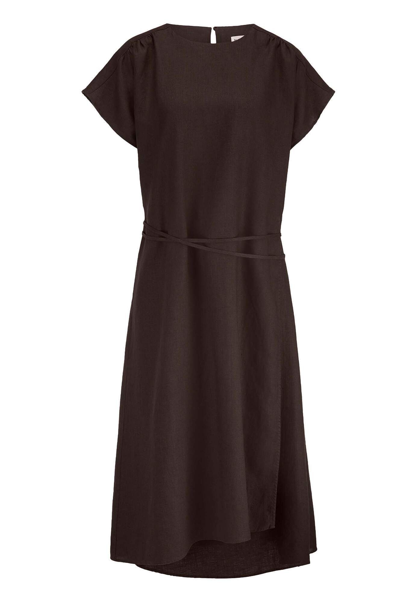 Hessnatur A-Linien-Kleid aus reinem Leinen (1-tlg)