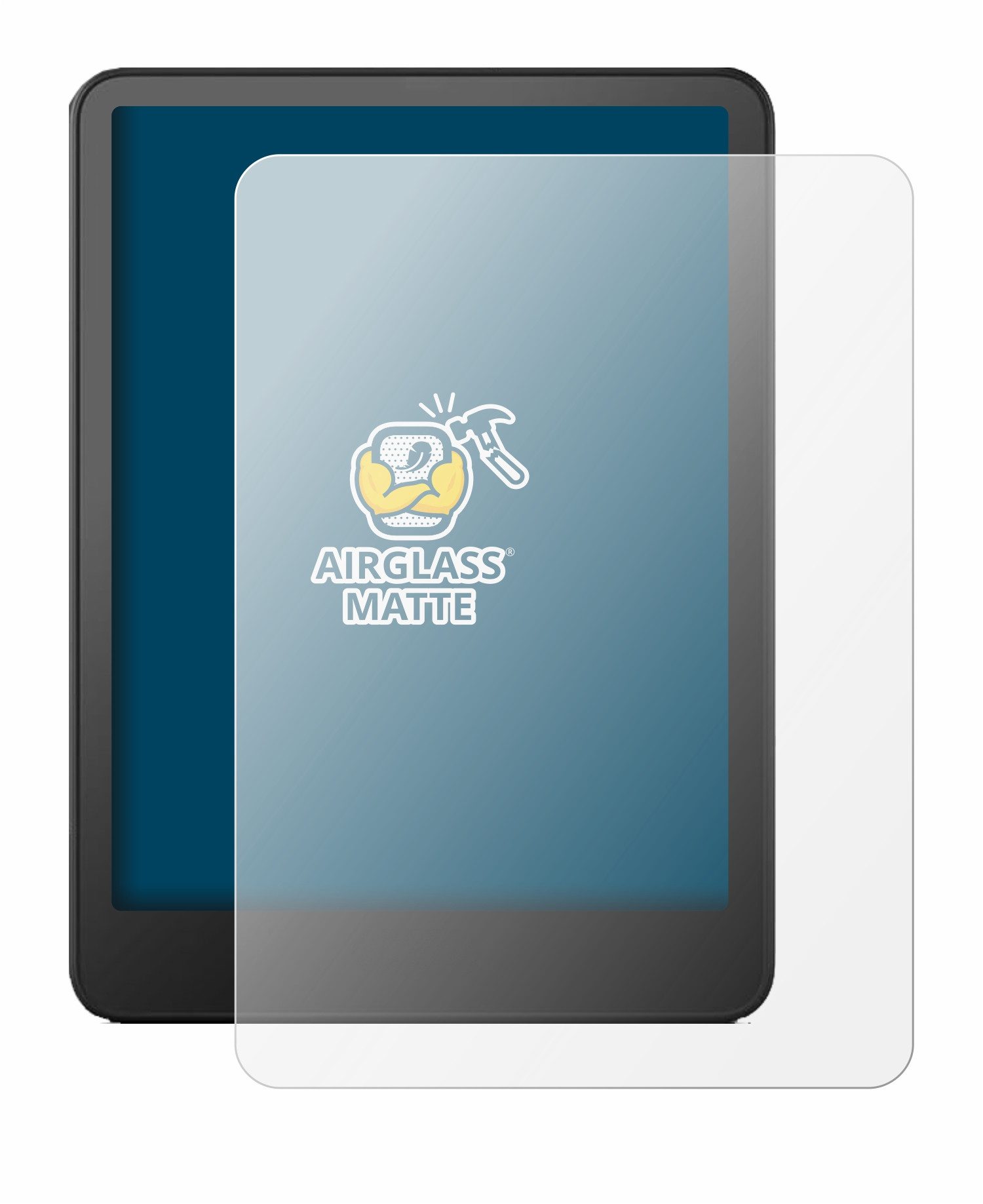 BROTECT Displayschutzglas Folie für Amazon Kindle Paperwhite 2024 Signature Edition (12. Gen), Schutzfolie Glas Panzer Display Schutz matt – Bild 2 von 5