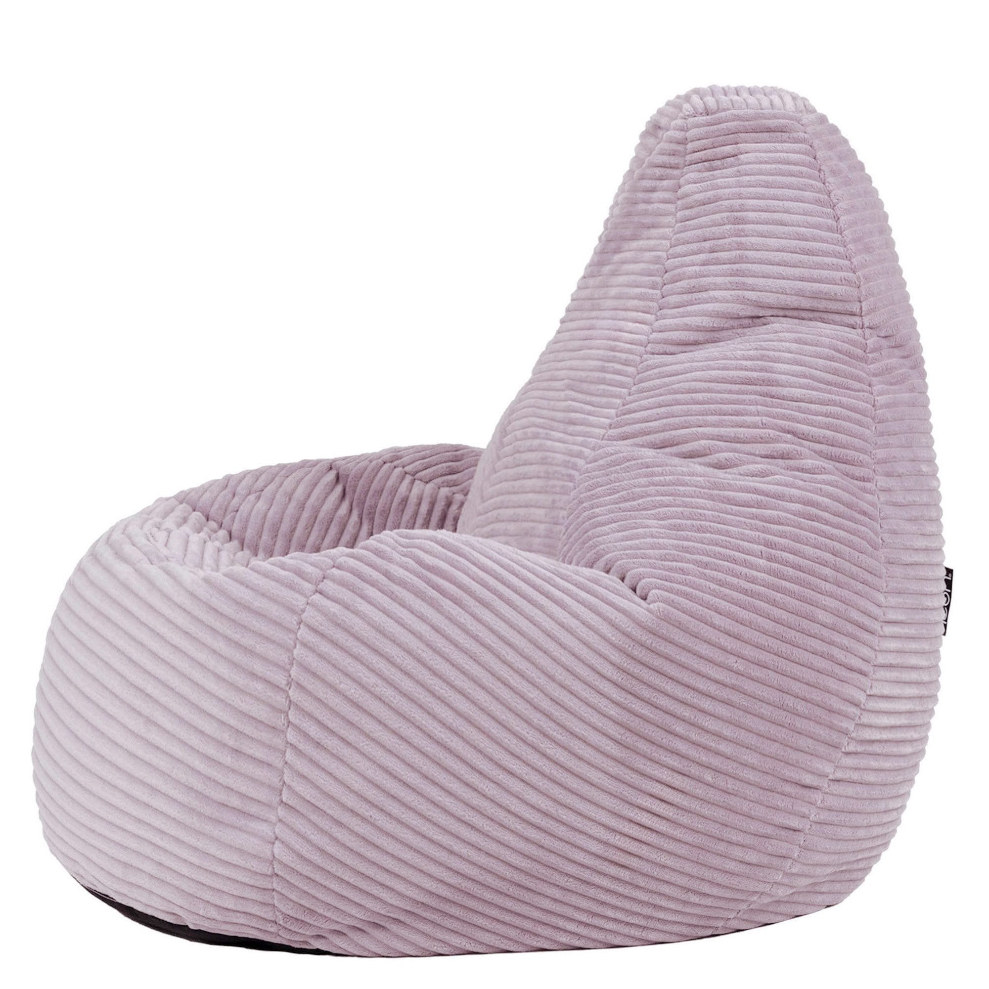 icon Sitzsack Kinder Sessel aus Cord Flauschig „Dalton", 69x59x65cm, Made in Germany, für Kinderzimmer, mit Füllung – Bild 5 von 5