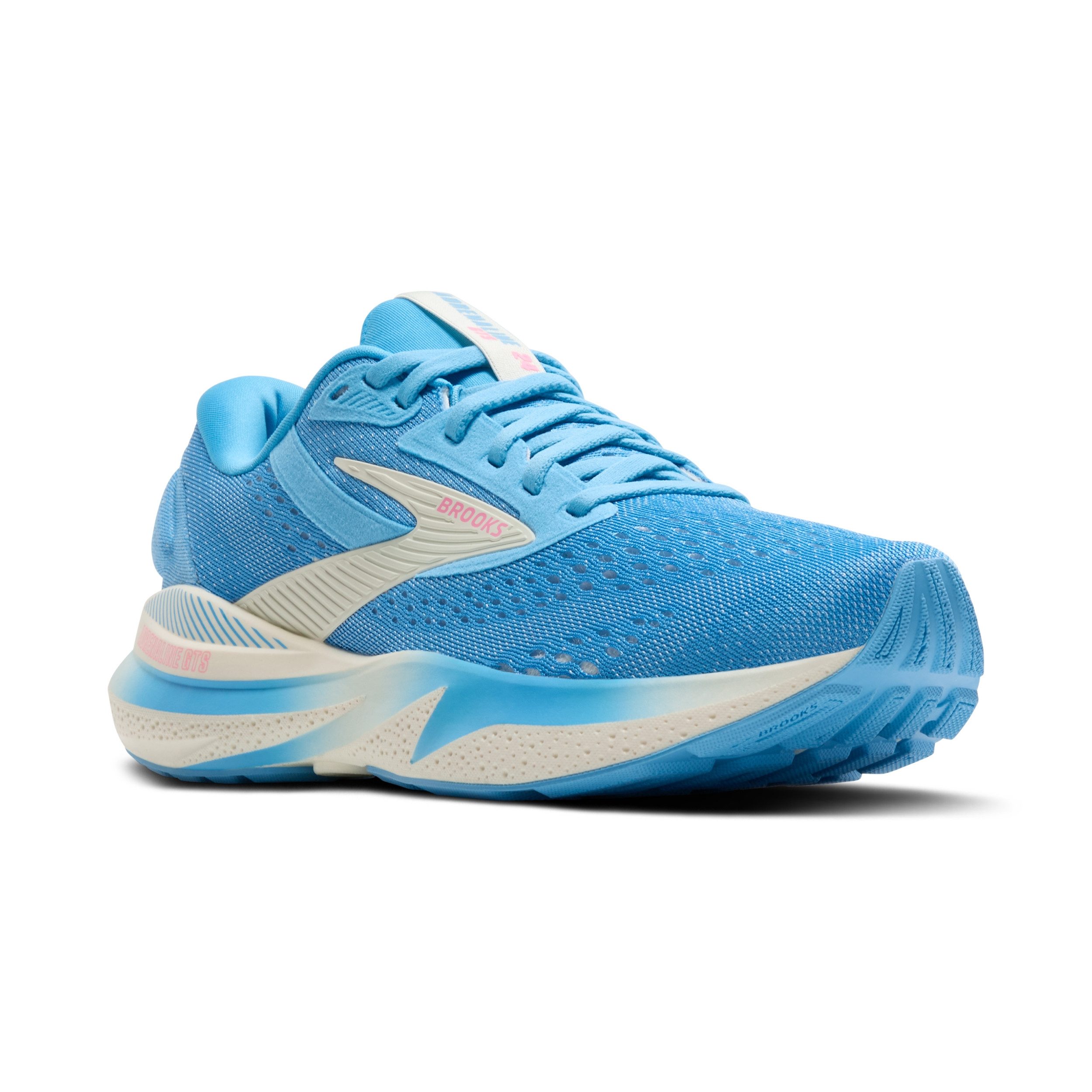 Brooks Adrenaline GTS 24 - Damen Laufschuh - Bonnie Blue/Grey/Pink Laufschuh