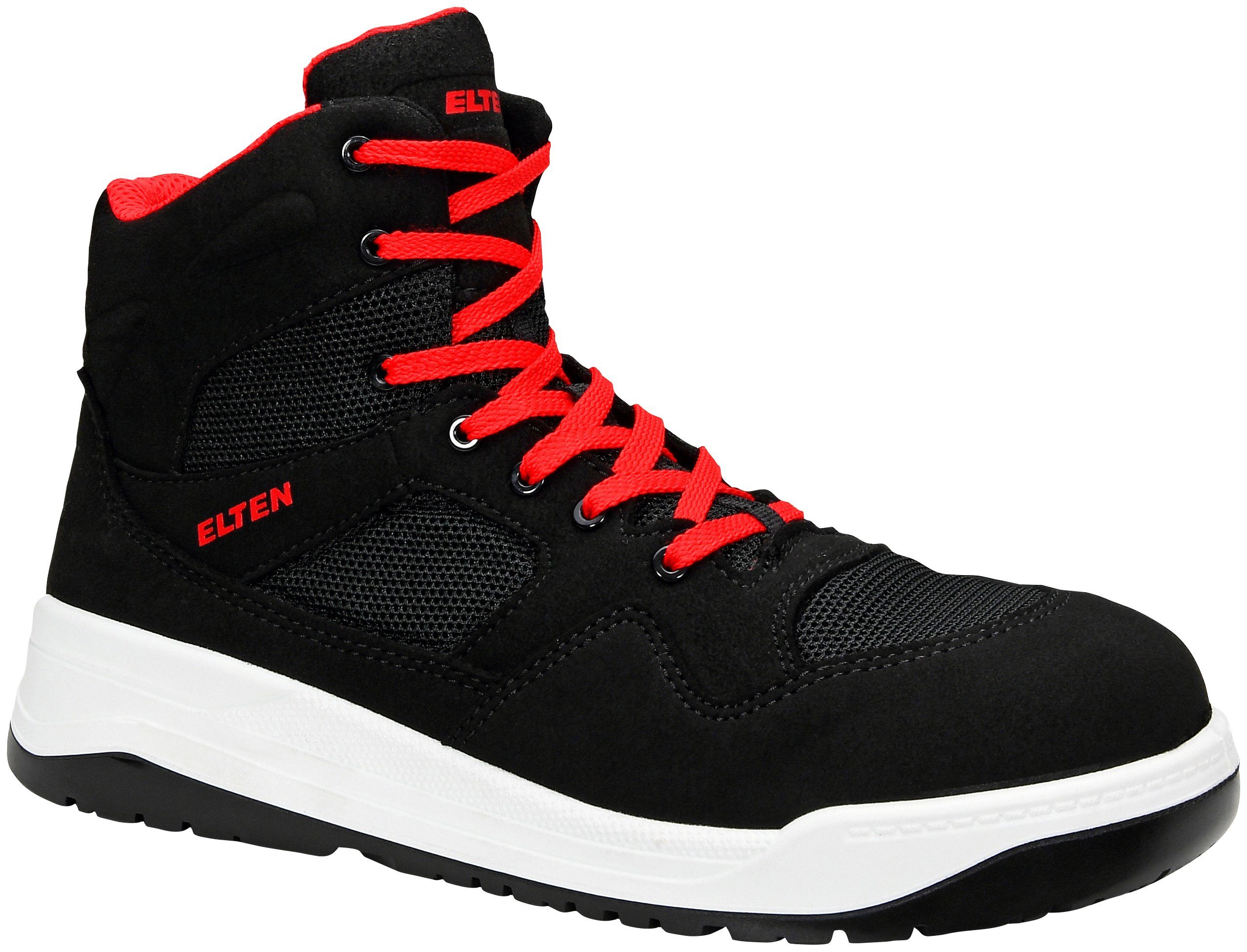 【Klassisch】 Elten LAKERS black Sicherheitsstiefel S1P ESD Mid