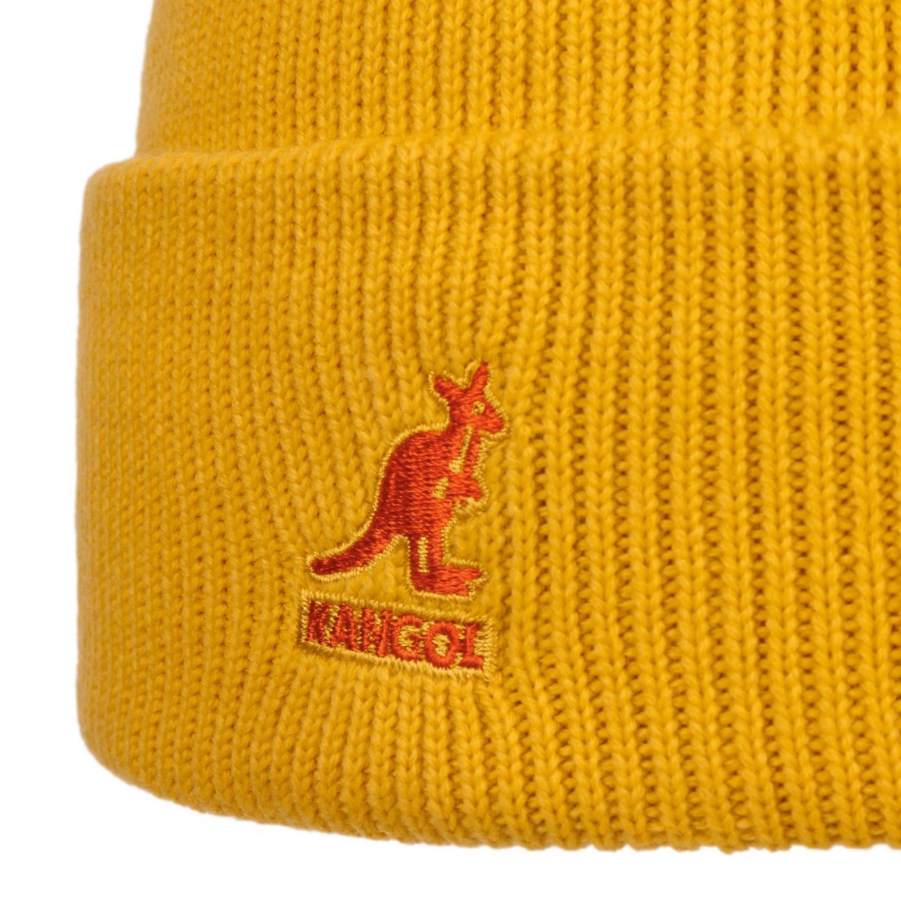 gelb Kangol Umschlag Wintermütze mit Beanie (1-St)