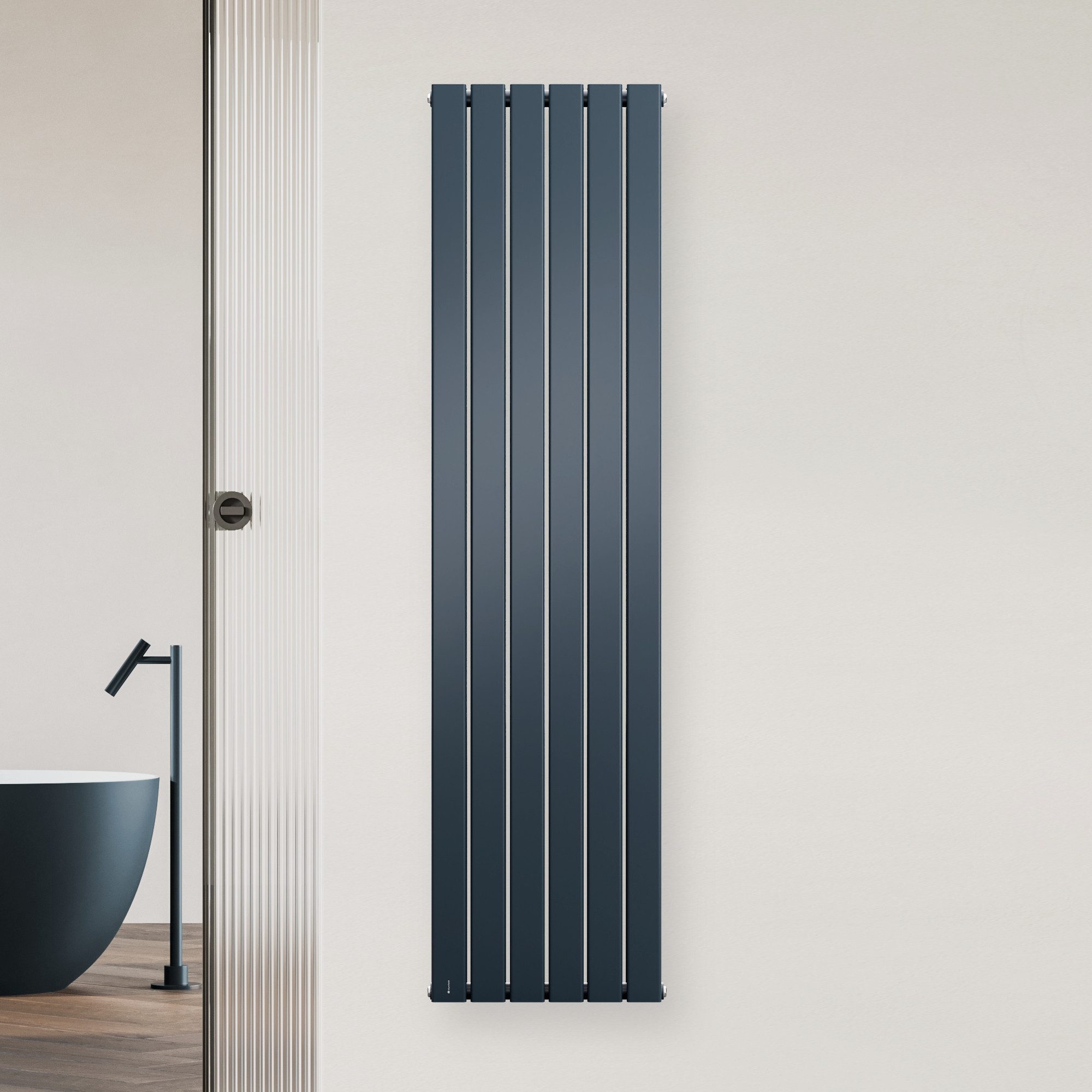 blumfeldt Heizkörper Ontario, Heizkörper Badzimmer Warmwasser Wandmontage Indoor Heater