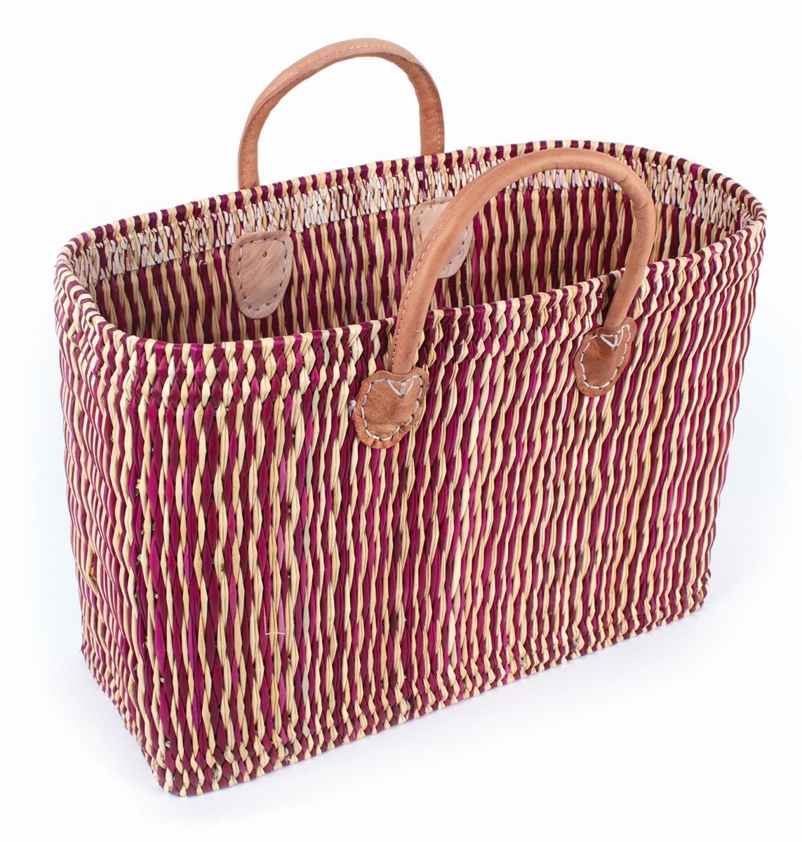 El Puente Einkaufskorb Souk-Tasche "Zebra", Handmade, Handmade