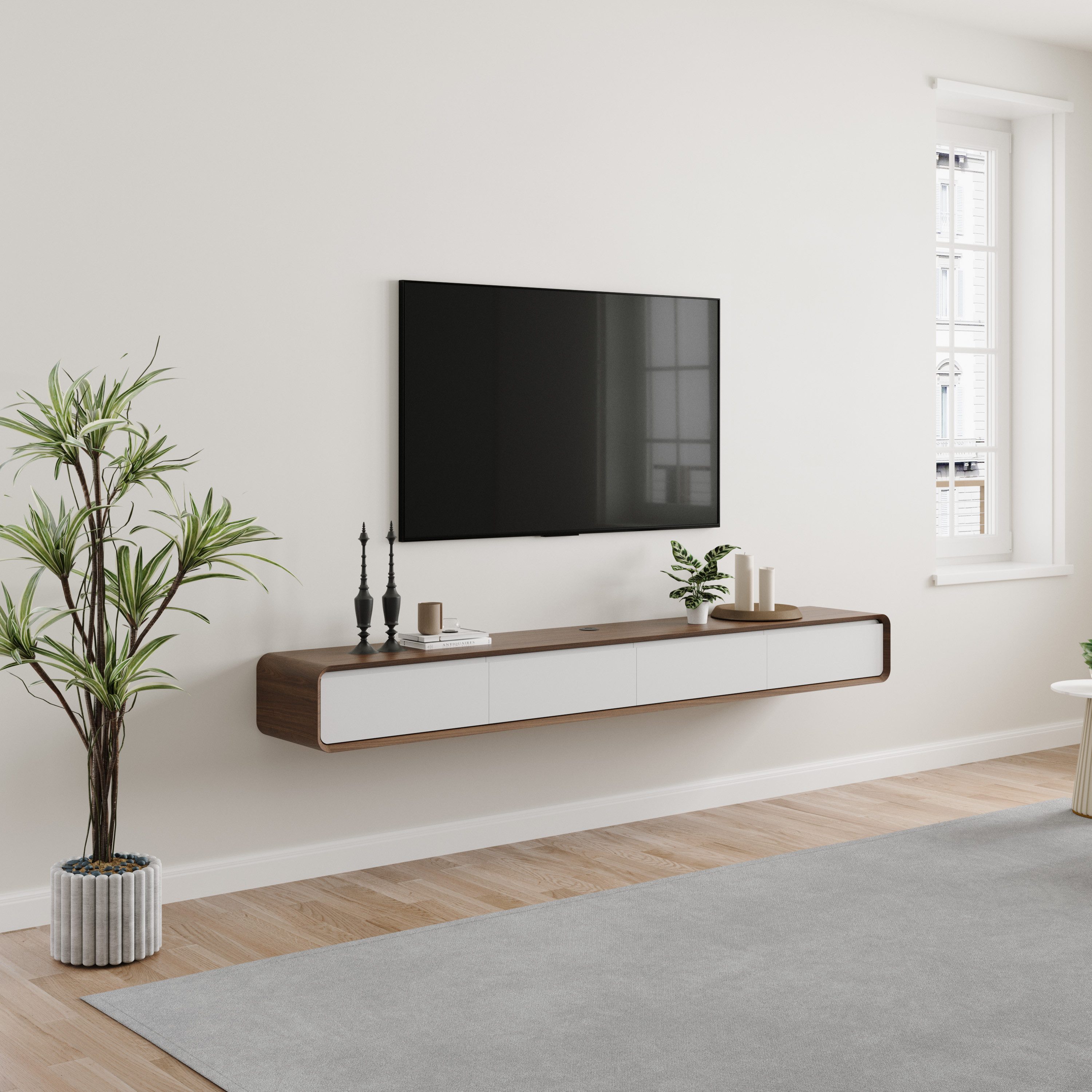 POVISON TV-Schrank POVISON Minimalistischer Schwebender TV günstig online kaufen