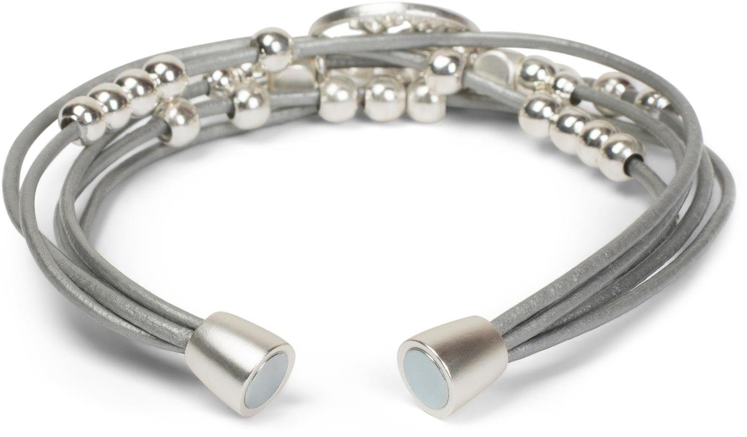 styleBREAKER Armband Armband mit Lebensbaum, Perlen und Bändern (1-tlg) günstig online kaufen