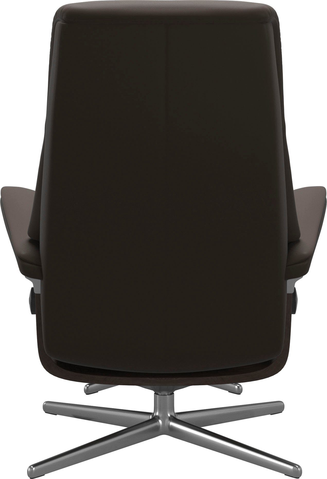 Stressless® Relaxsessel View, mit Cross Base, Größe S, M & L, Holzakzent Wenge