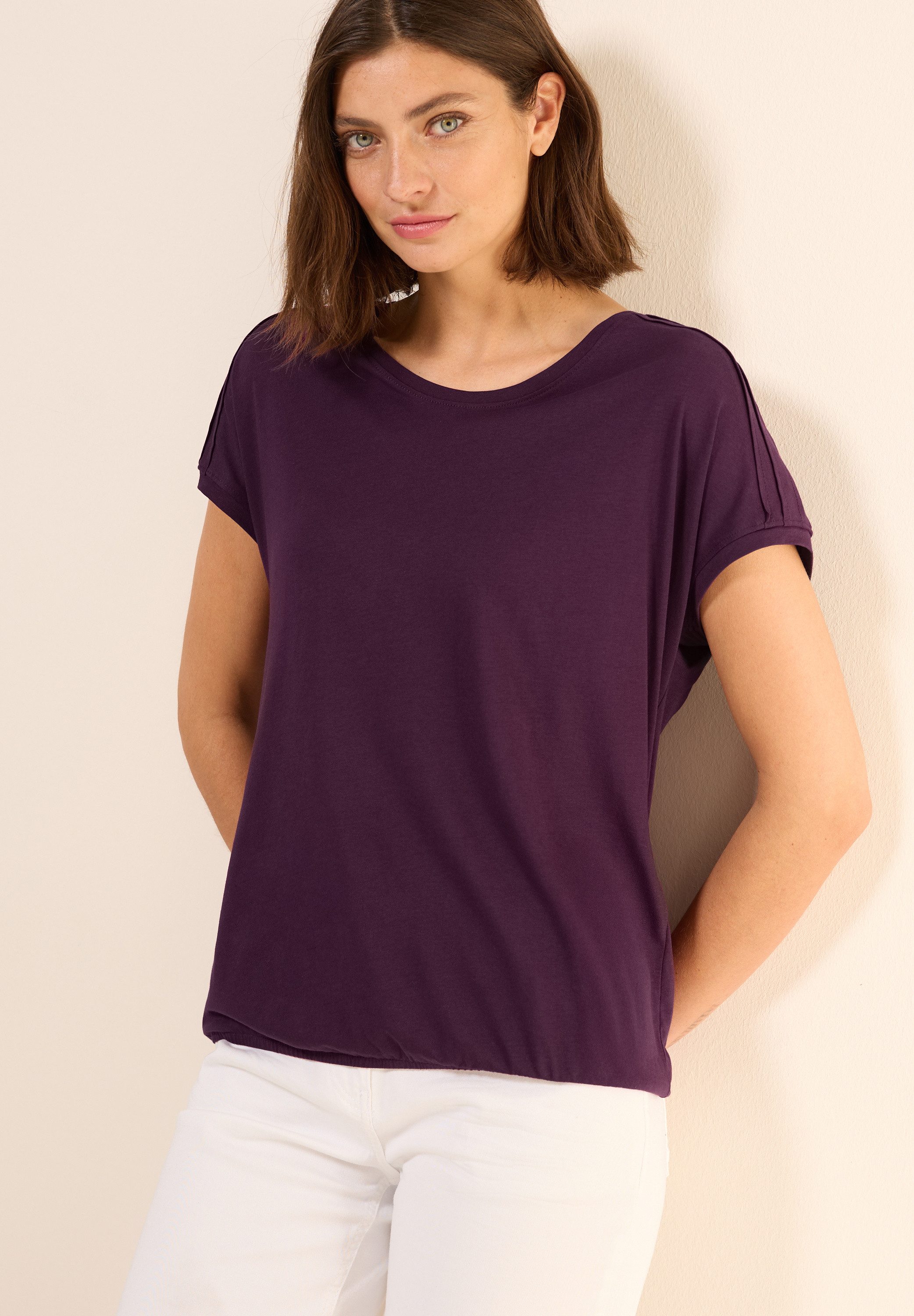 CECIL T-Shirt mit Schulterdetail günstig online kaufen