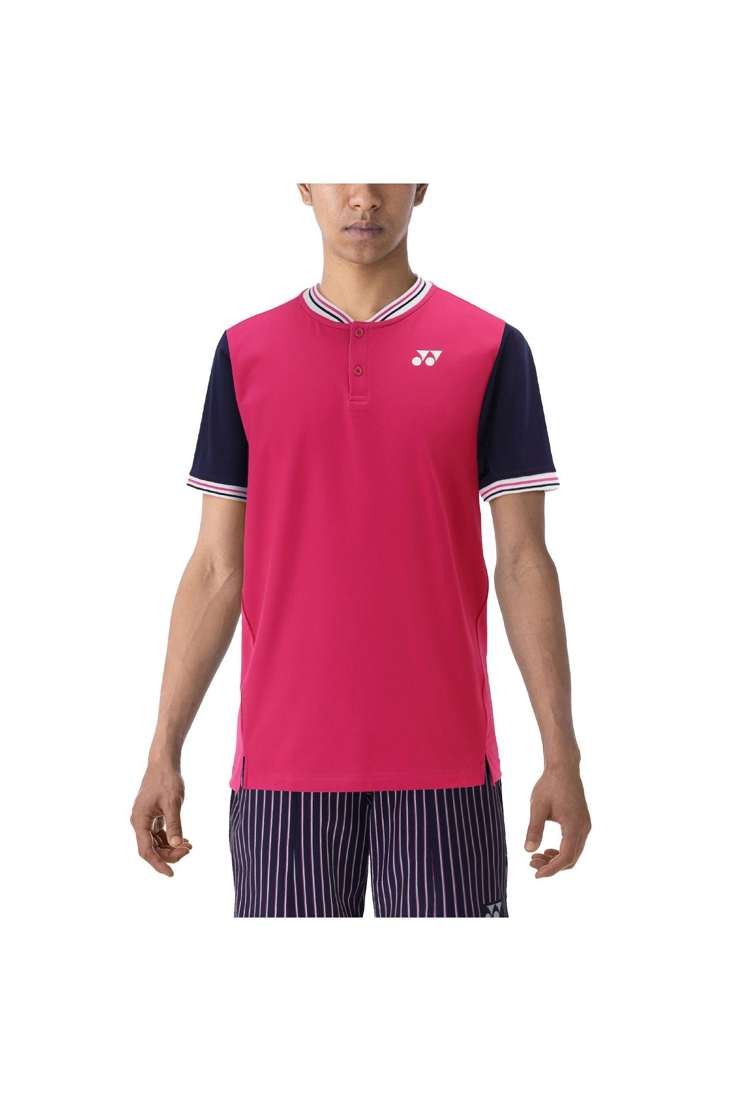 Yonex T-Shirt Tennis-Polo Tournament French Open (Roland Garros) 2023 pink Herren