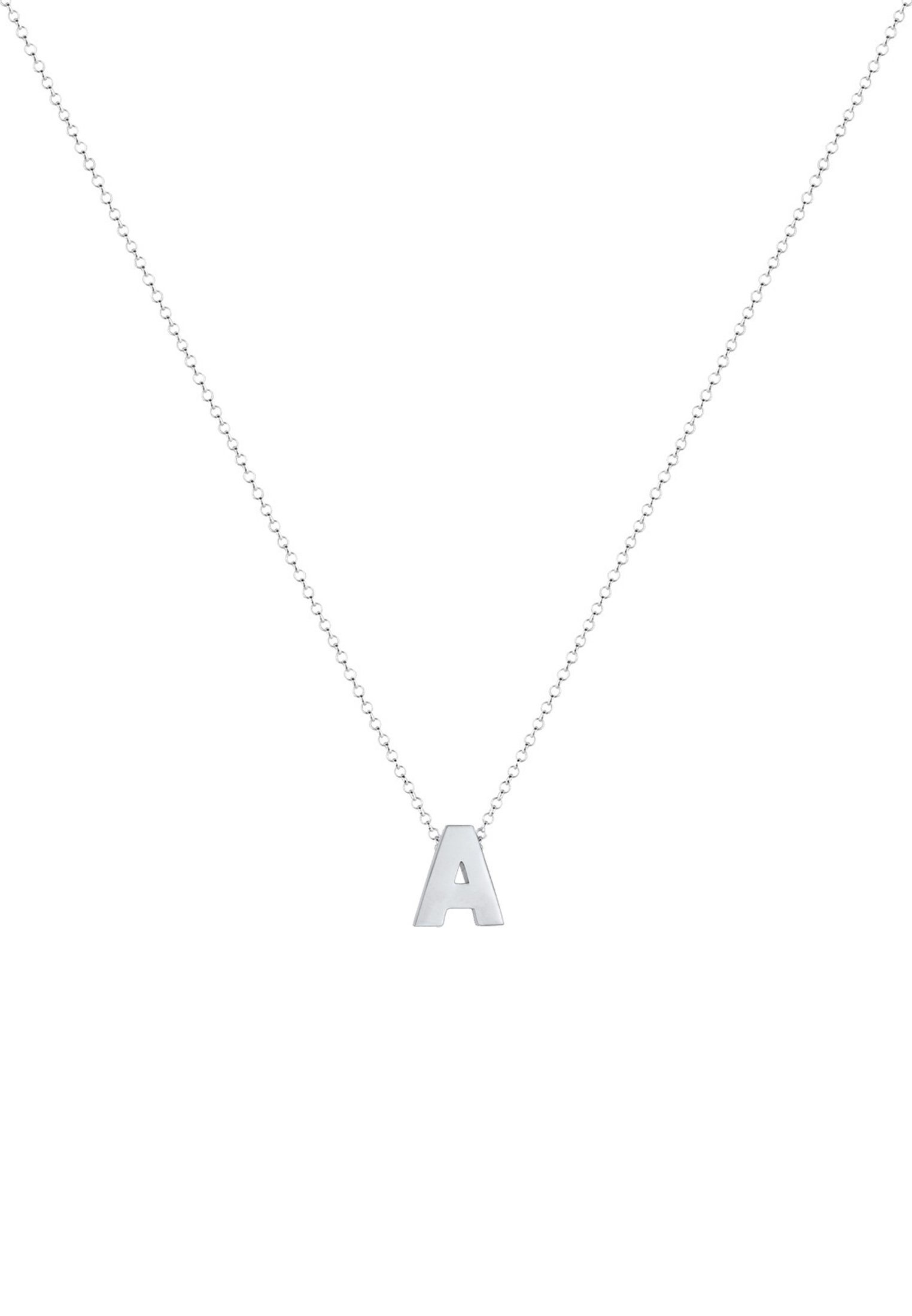 Elli Kette mit Anhänger Buchstabe A günstig online kaufen