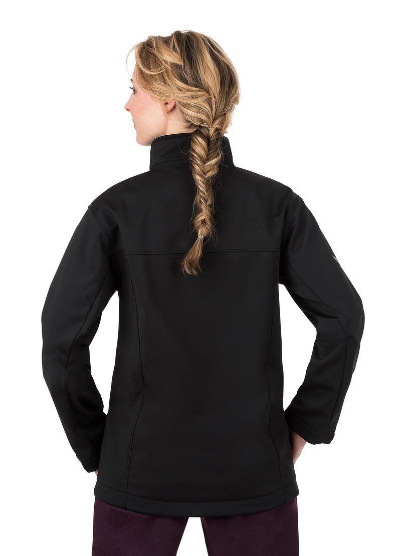 Trigema Softshelljacke TRIGEMA Softshelljacke RV unisex schwarz