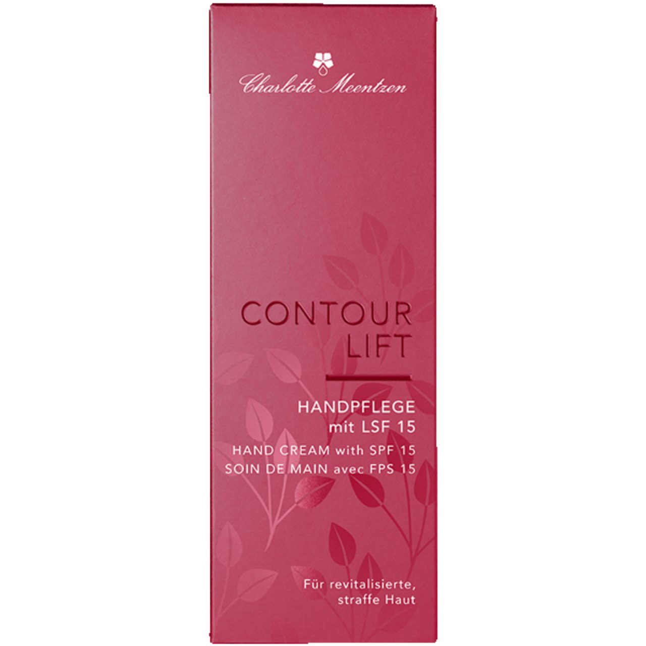 Charlotte Meentzen Handcreme Contour Lift Handpflege mit LSF 15, Normale Haut
