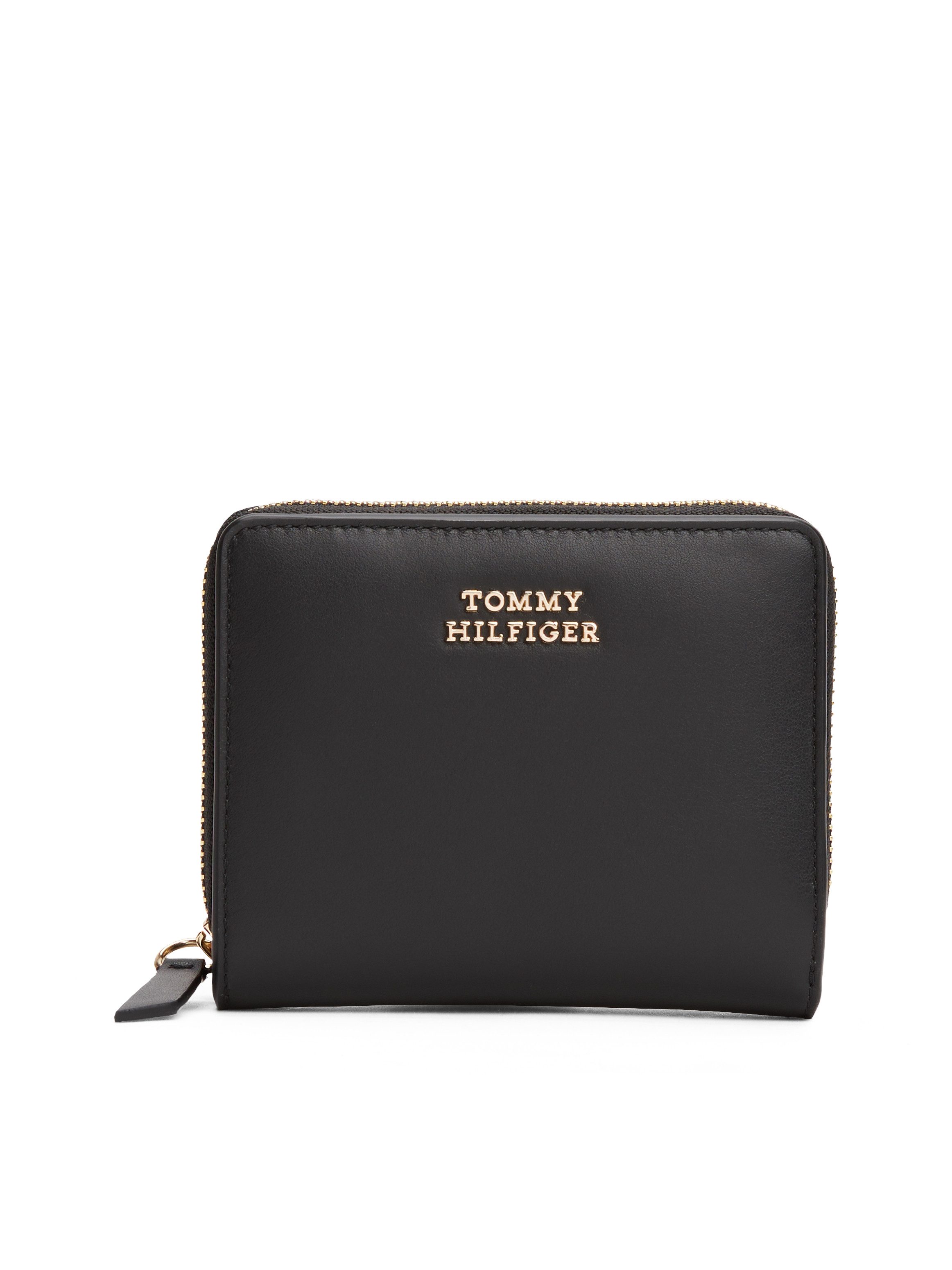 Tommy Hilfiger Geldbörse "TH LEATHER SLG MED ZA FLAP", Damen-Geldbeute, Por günstig online kaufen