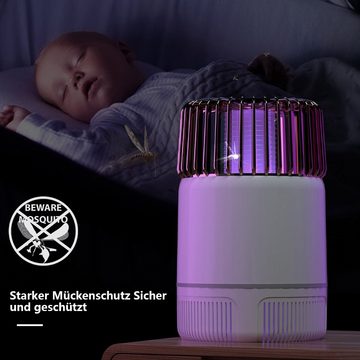 Houhence Insektenvernichter Elektronische wiederaufladbare USB-Lampe für Mücken und Fliegen