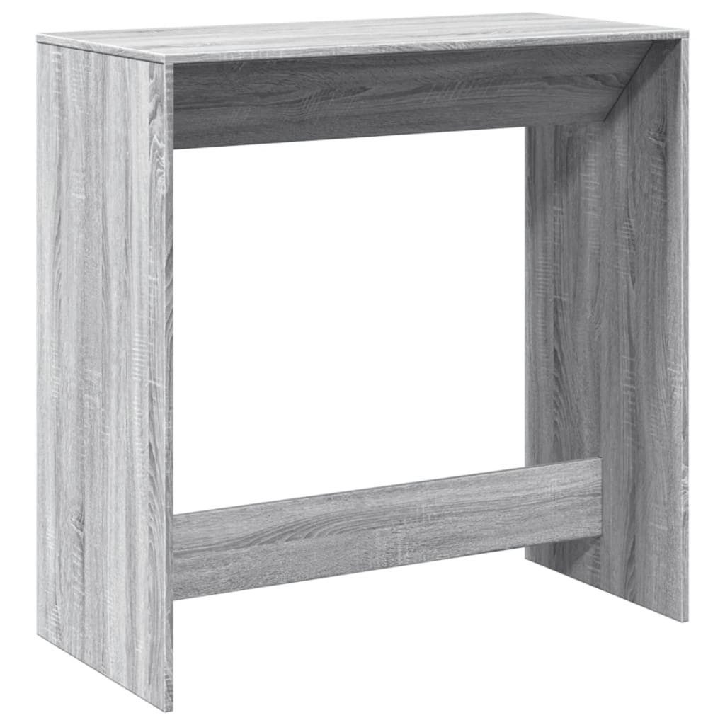 vidaXL Esstisch Bartisch Grau Sonoma 102x50x103,5 günstig online kaufen