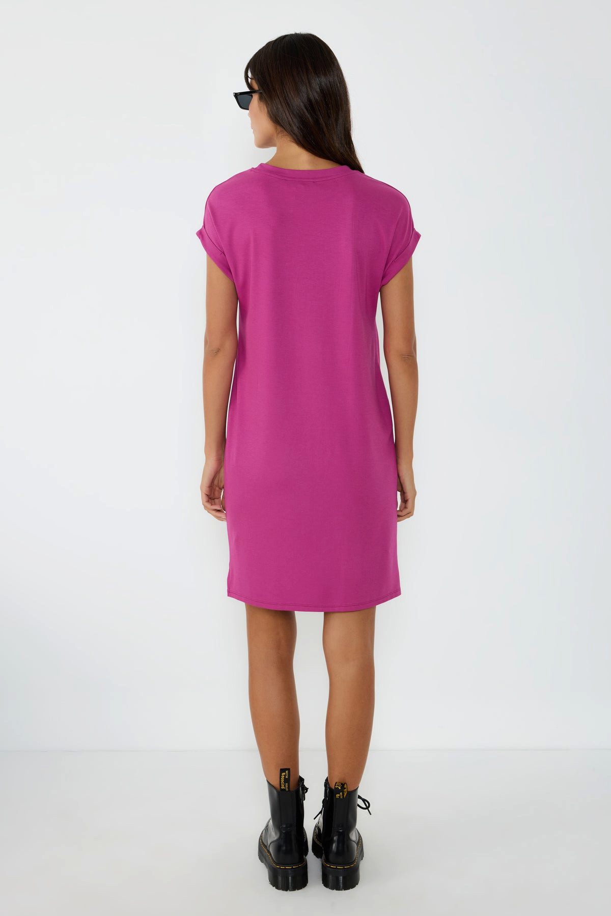 No Matter What Minikleid Basic-Kleid mit kurzen Ärmeln