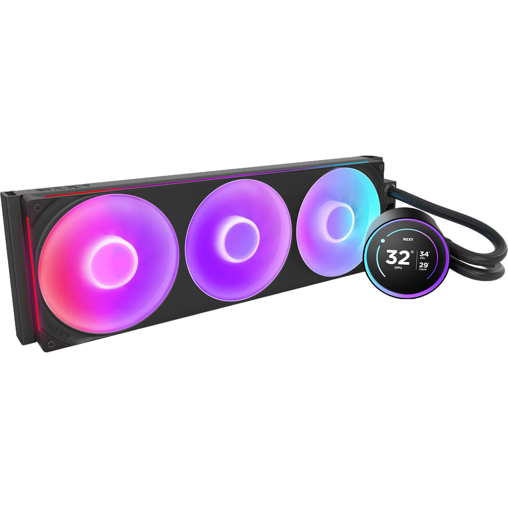 NZXT CPU Kühler NZXT Kraken Elite 420 RGB 420 mm, Wasserkühlung