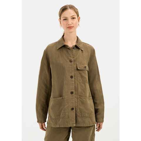 camel active Sommerjacke aus einem Lyocell-Leinen-Mix