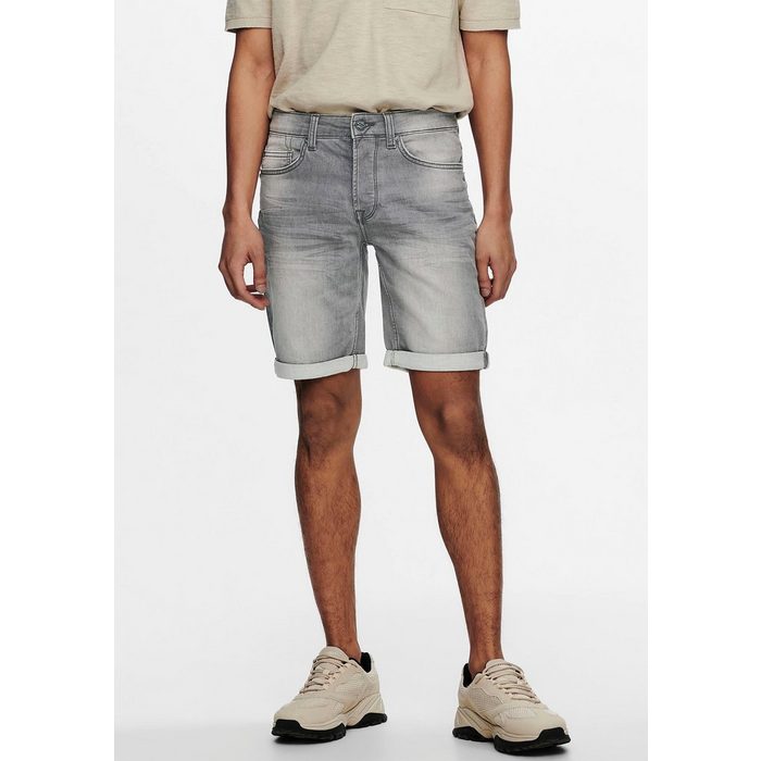 ONLY & SONS Shorts ONSPLY LIGHT BLUE 5189 SHORTS DNM NOOS