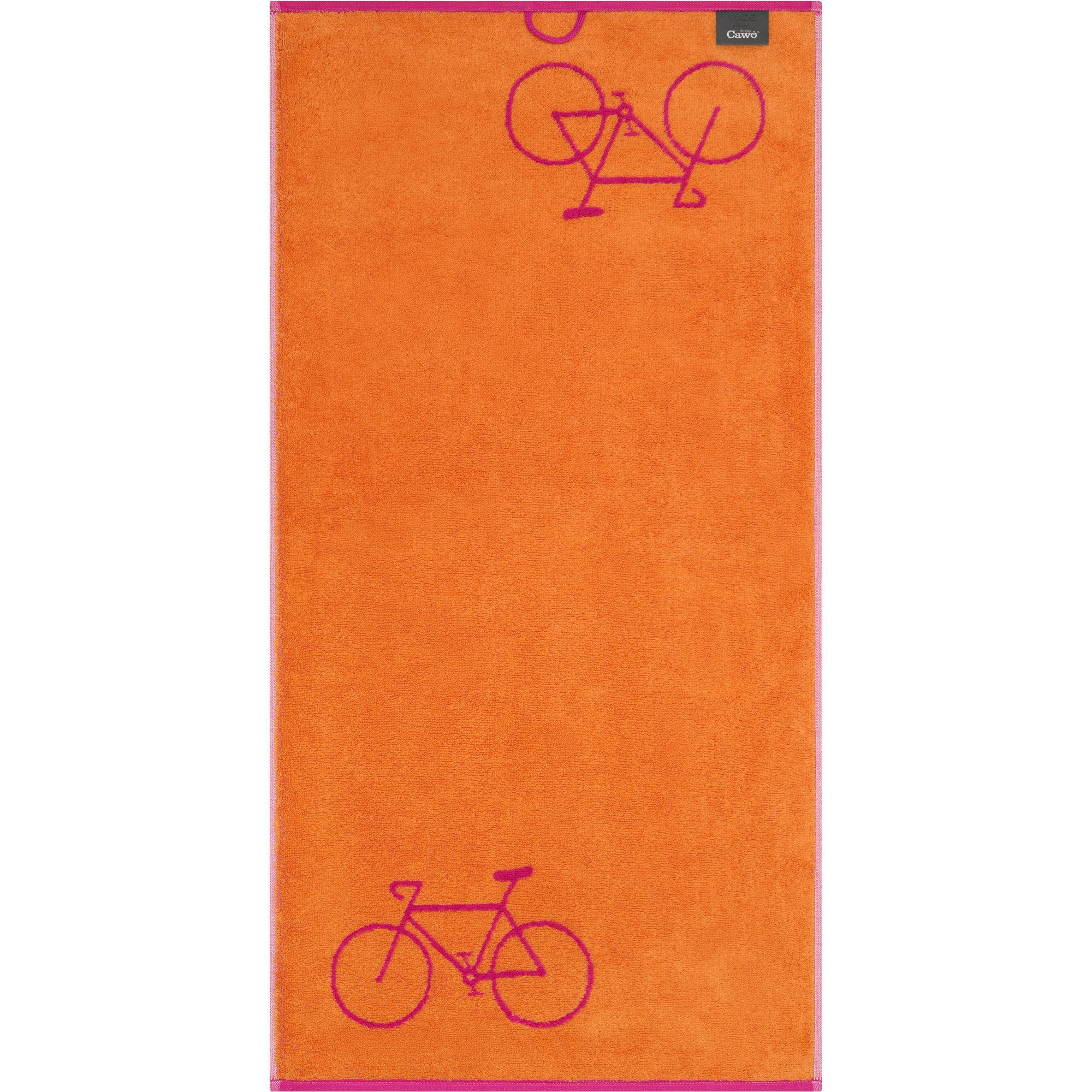 Cawö Handtücher VELO EDITION Fahrrad 6298, 100% Baumwolle (1-St)