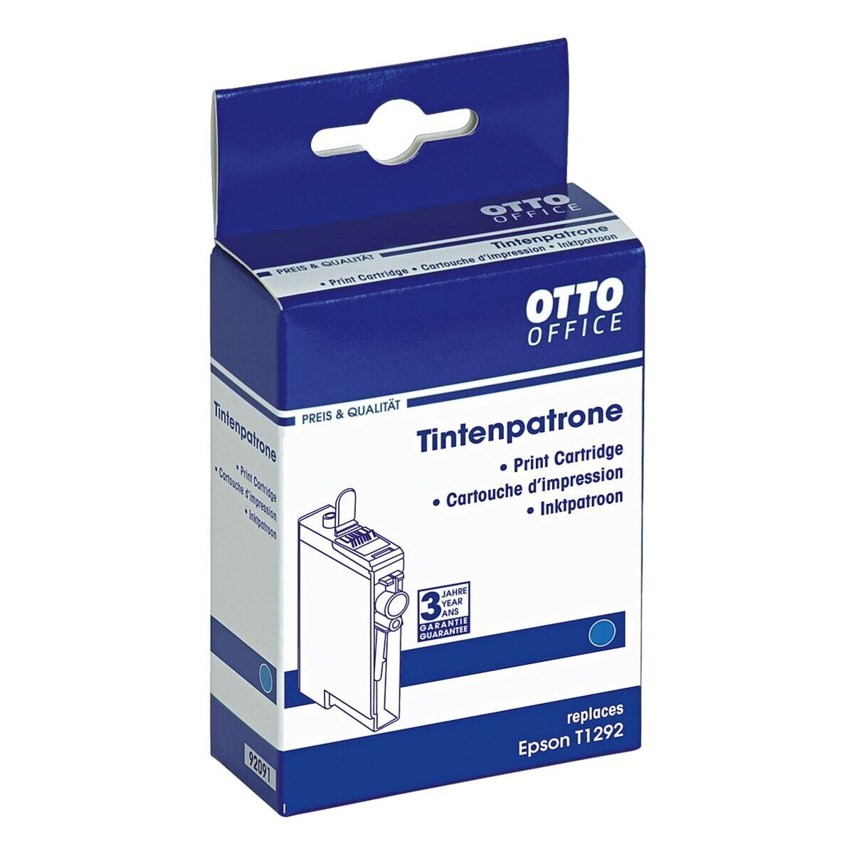 Otto Office  Office T1292 Tintenpatrone (1-tlg., ersetzt Epson »T1292«, cyan)