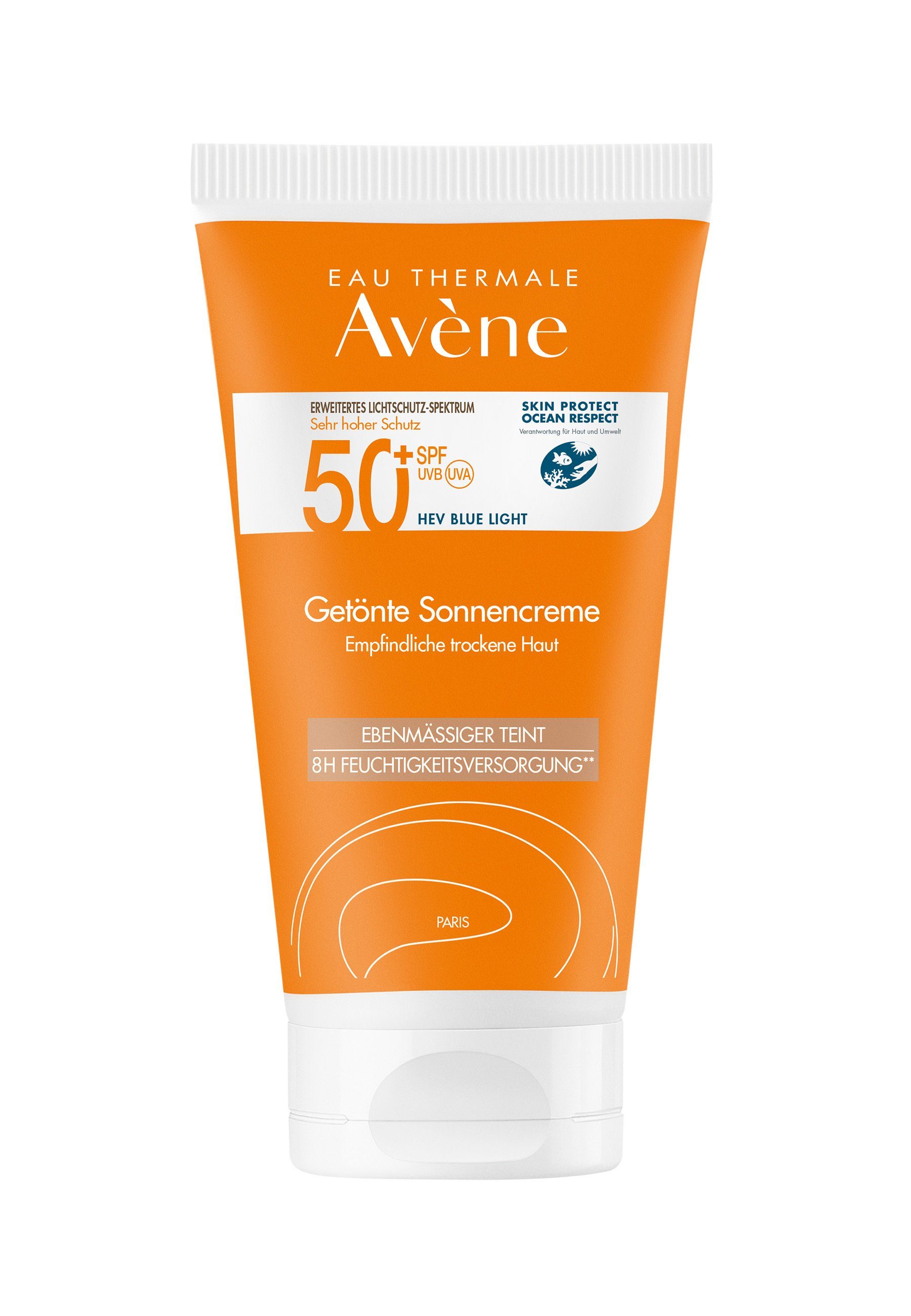 Gesichtspflege Sonnencreme SPF 50+ getönt