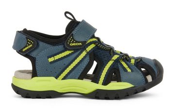 Geox J BOREALIS BOY B Sandale, Sommerschuh, Klettschuh, Sandalette, mit Gummizug und Klettriemchen