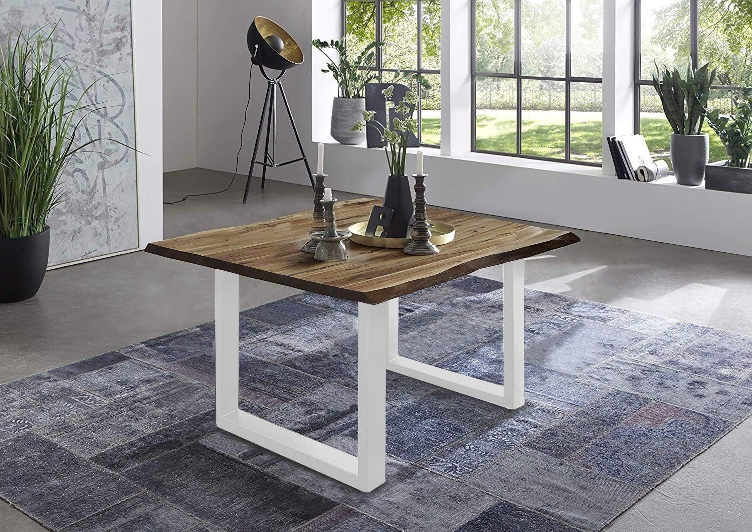 Loreno® Baumkantentisch Noah, massives Akazienholz, natürliche günstig online kaufen