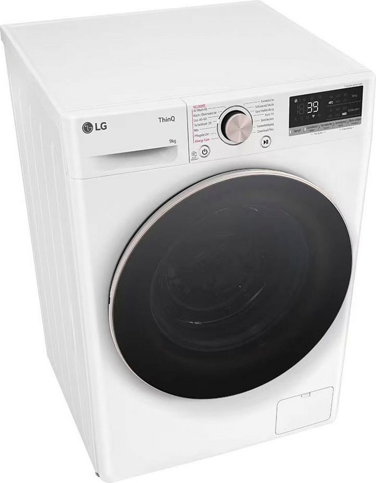 LG Waschmaschine F4WR709G, 9 kg, 1400 U/min