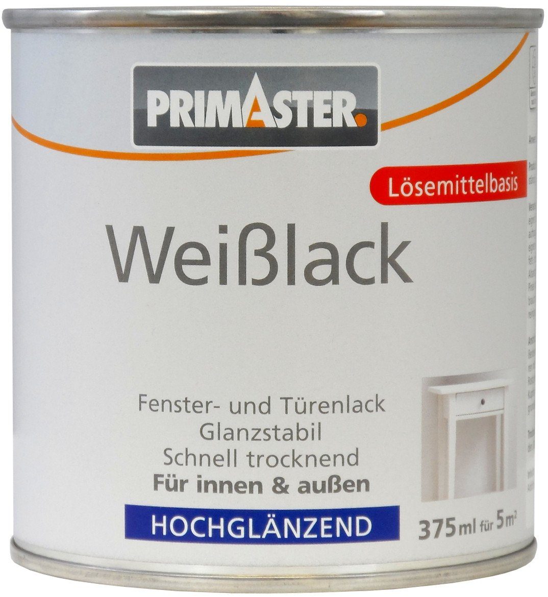 Weißlack Primaster Weißlack 375 ml hochglänzend