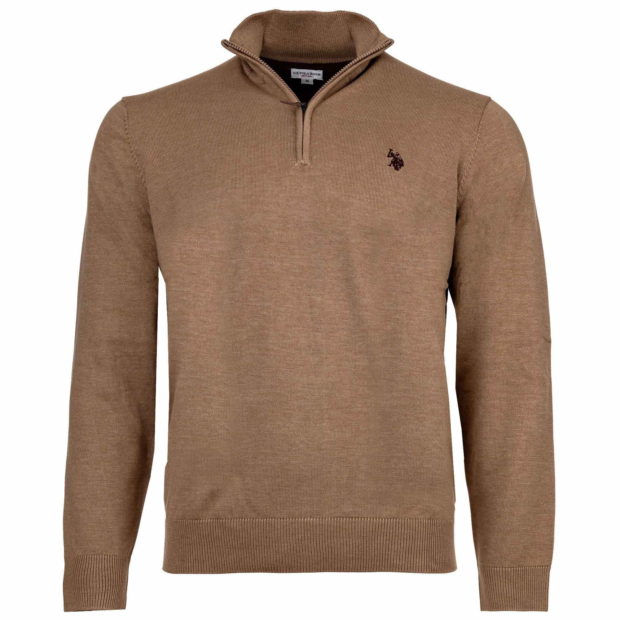 U.S. Polo Assn. Sweatshirt Herren Strickpullover 1er Pack Baumwolle (Packun günstig online kaufen