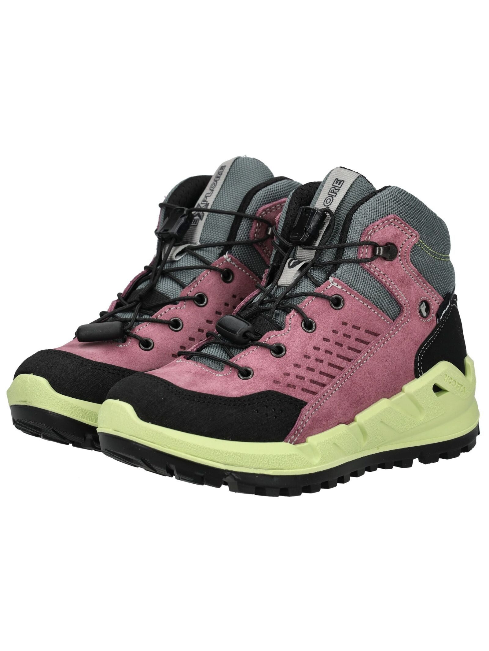 Ricosta Stiefelette Veloursleder . Schnürstiefelette